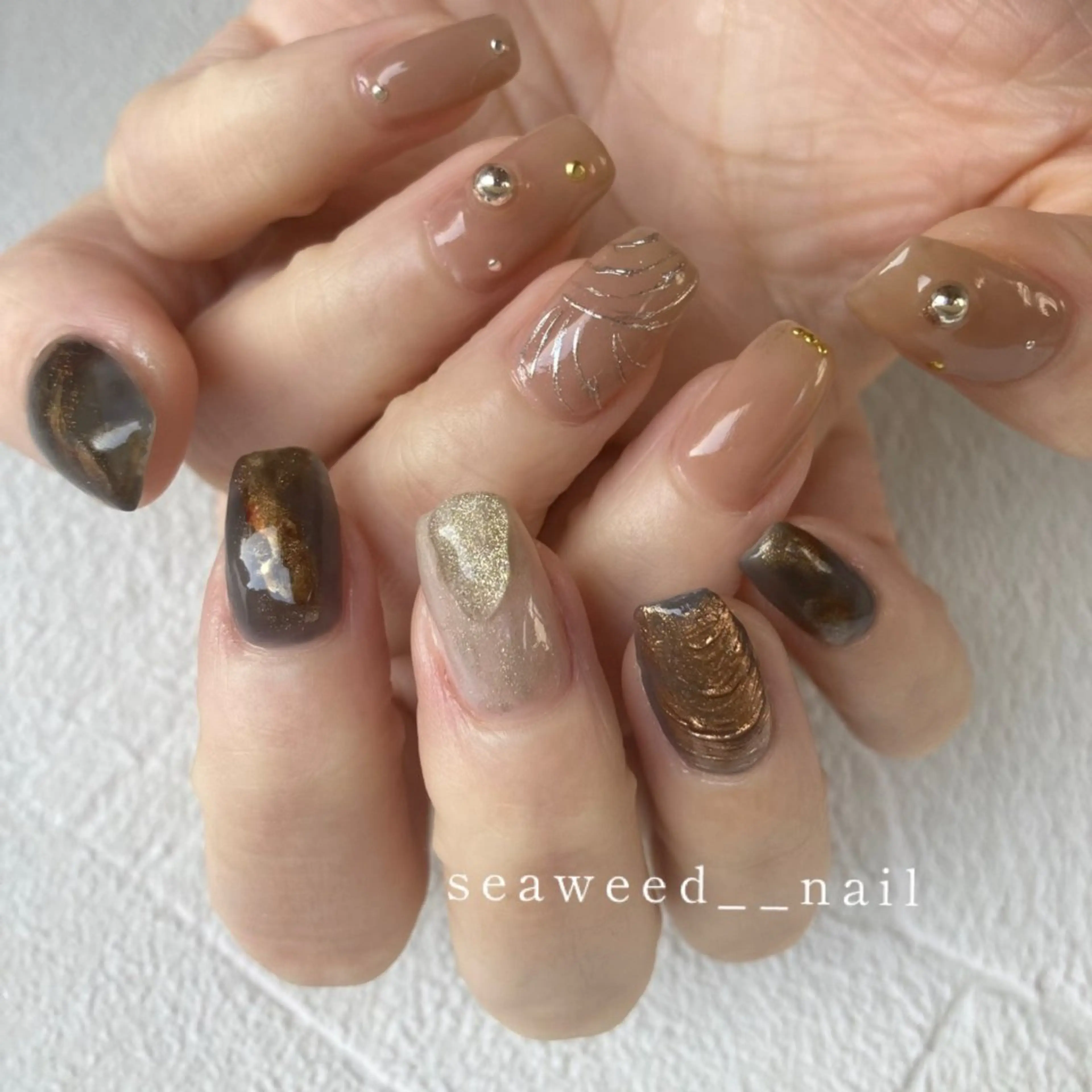 ネイル seaweed nailのネイルデザイン