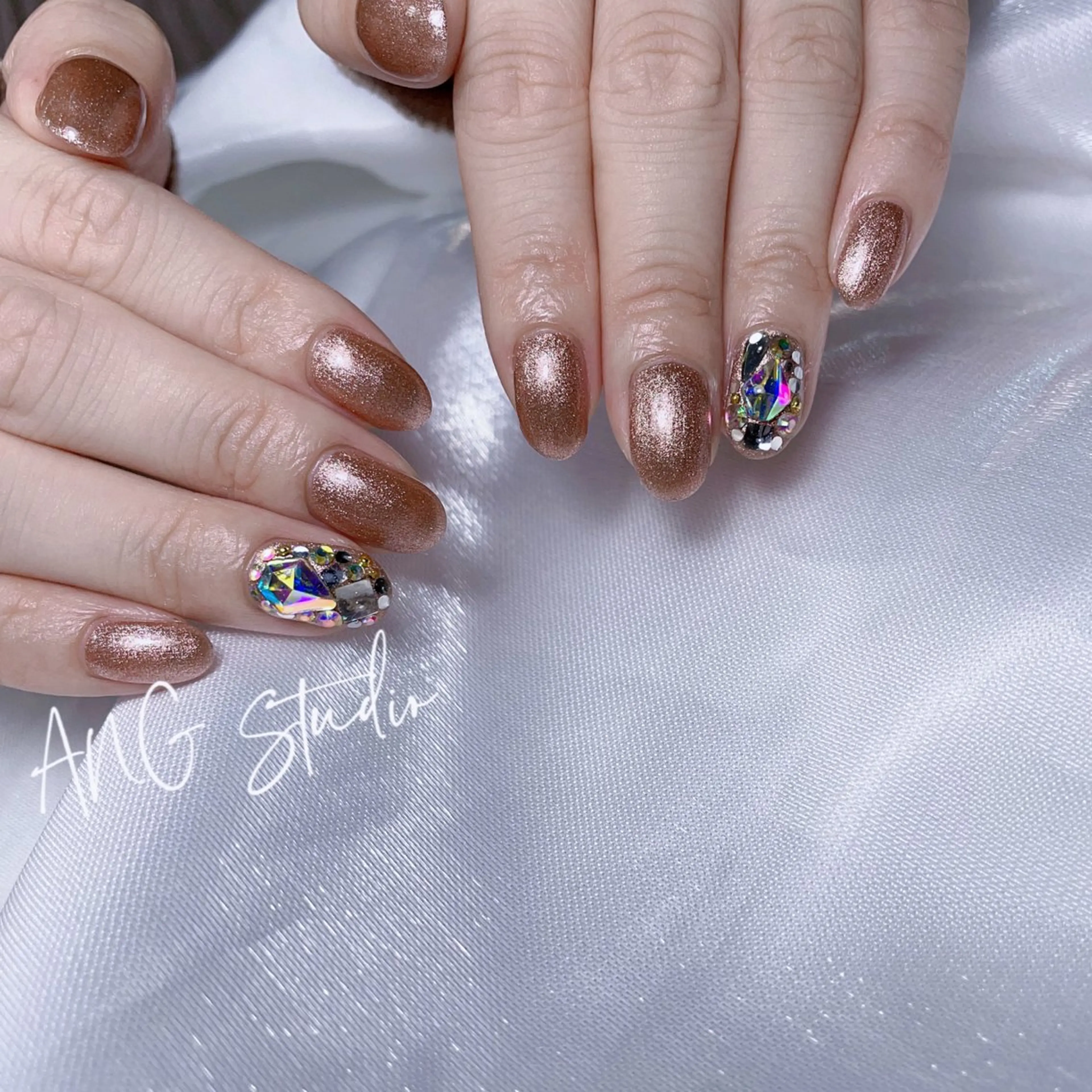 超お得!マグネットワンカラー+韓国&ワンホンパーツつけ放題　¥5980の写真