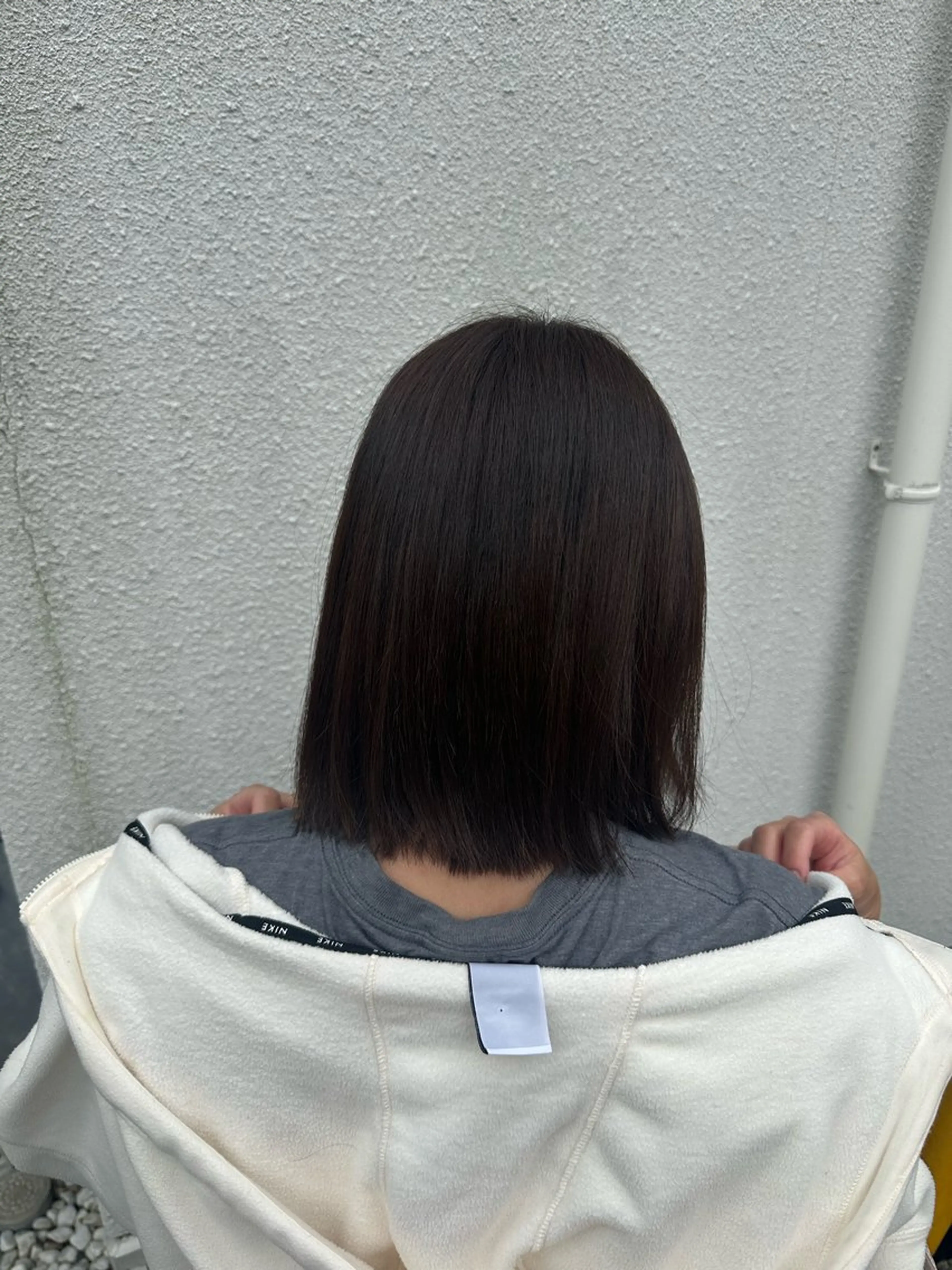 ミディアム カラー ヘアカラー 安達 望のヘアスタイル