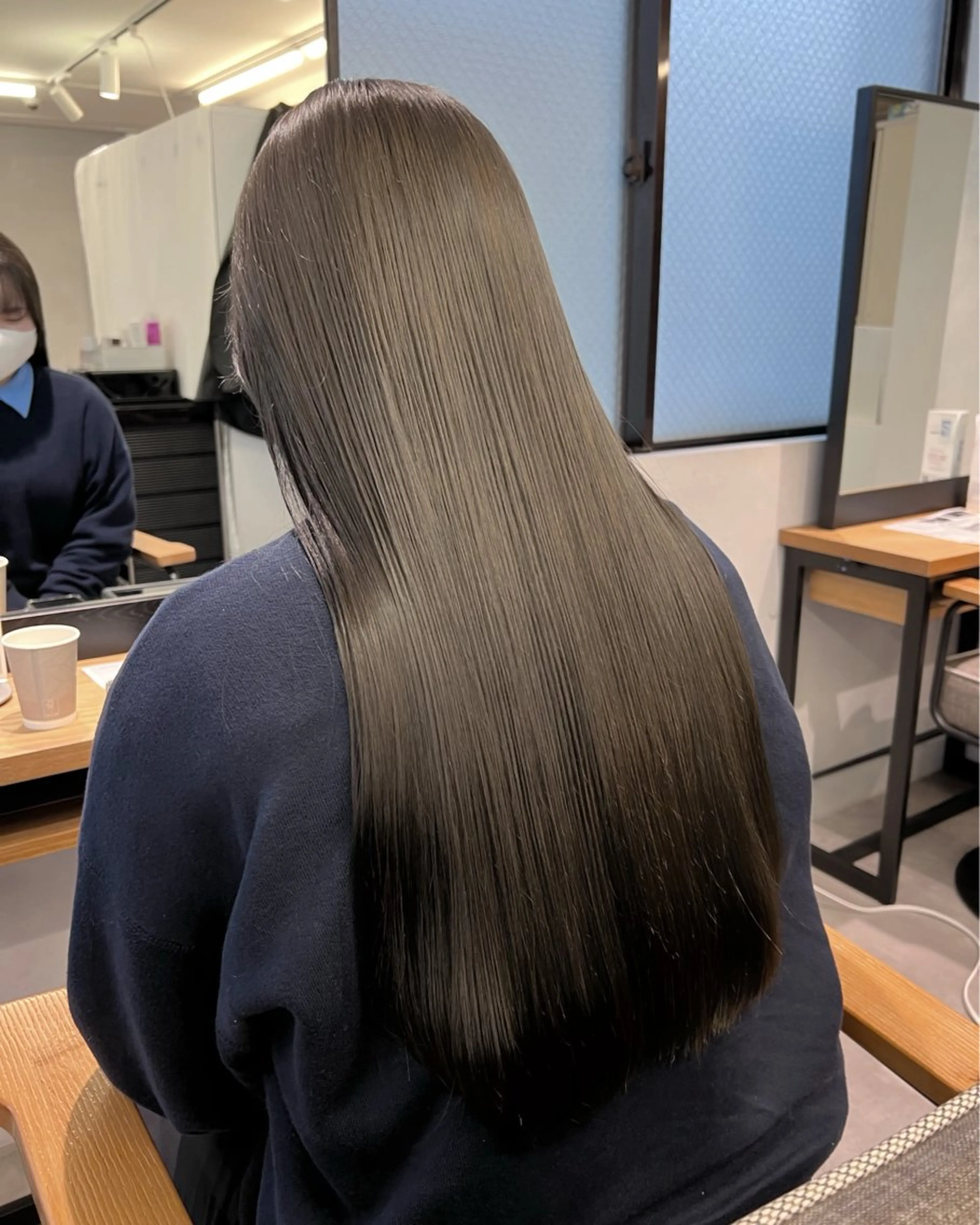 ロング カラー カット ヘアカラー トリートメント 🌿ダブルカラー/ 明大前/中村渓太のヘアスタイル