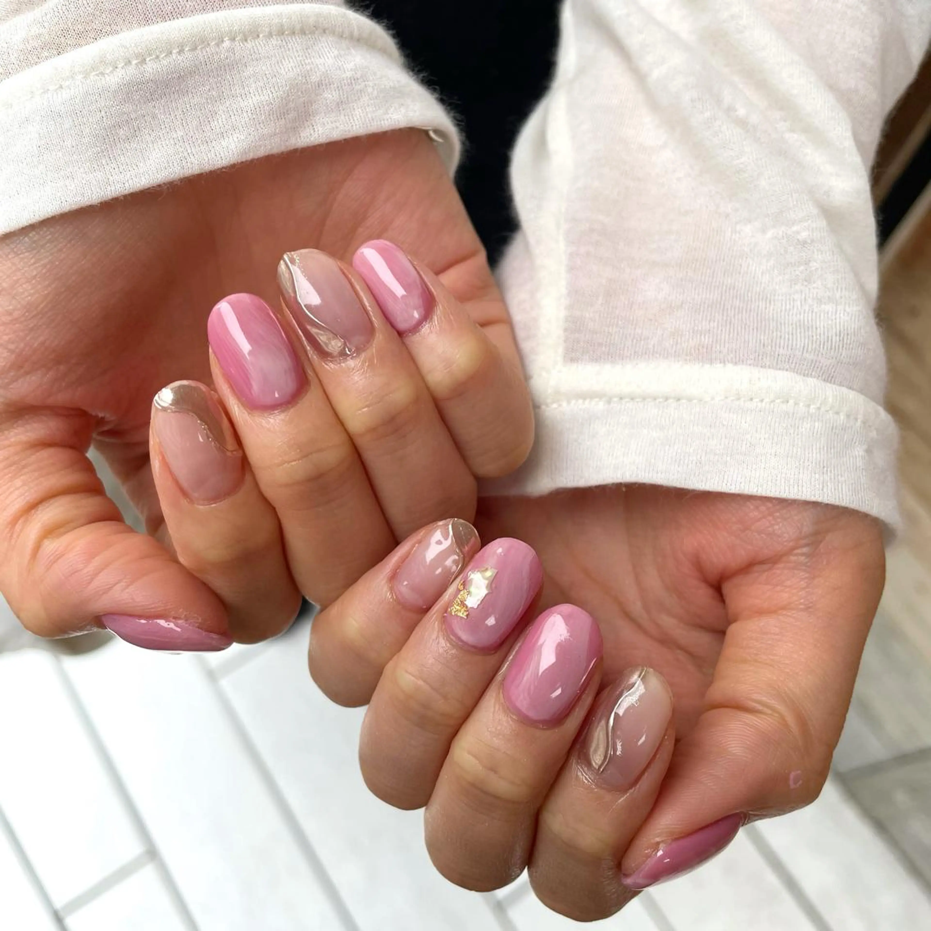 ネイル 新井 ひなののネイルデザイン