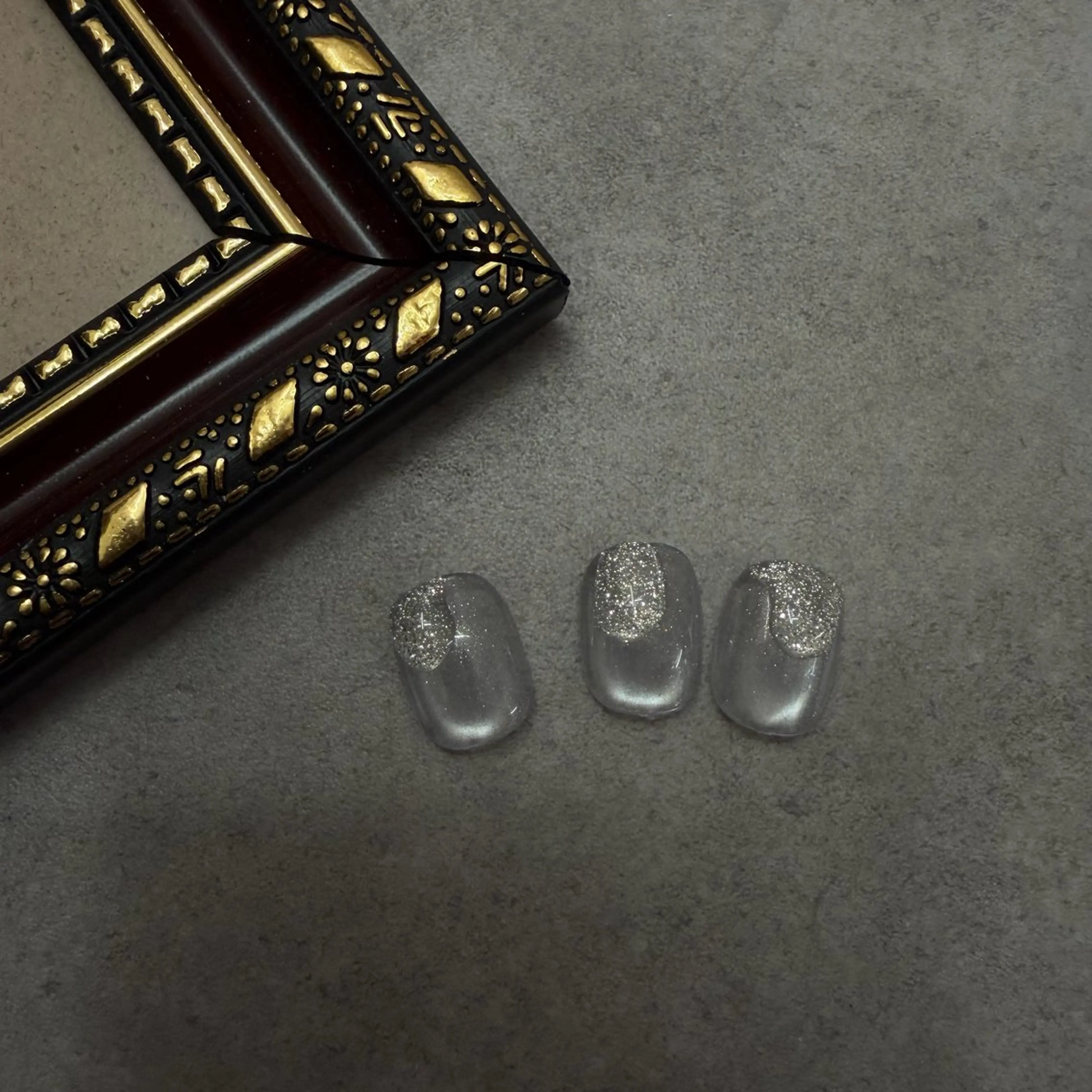 ネイル ドット ジェルネイル キラキラネイル マグネットネイル ニュアンスネイル ハンドネイル ハンドケア Bana_ Nailのその他イメージ