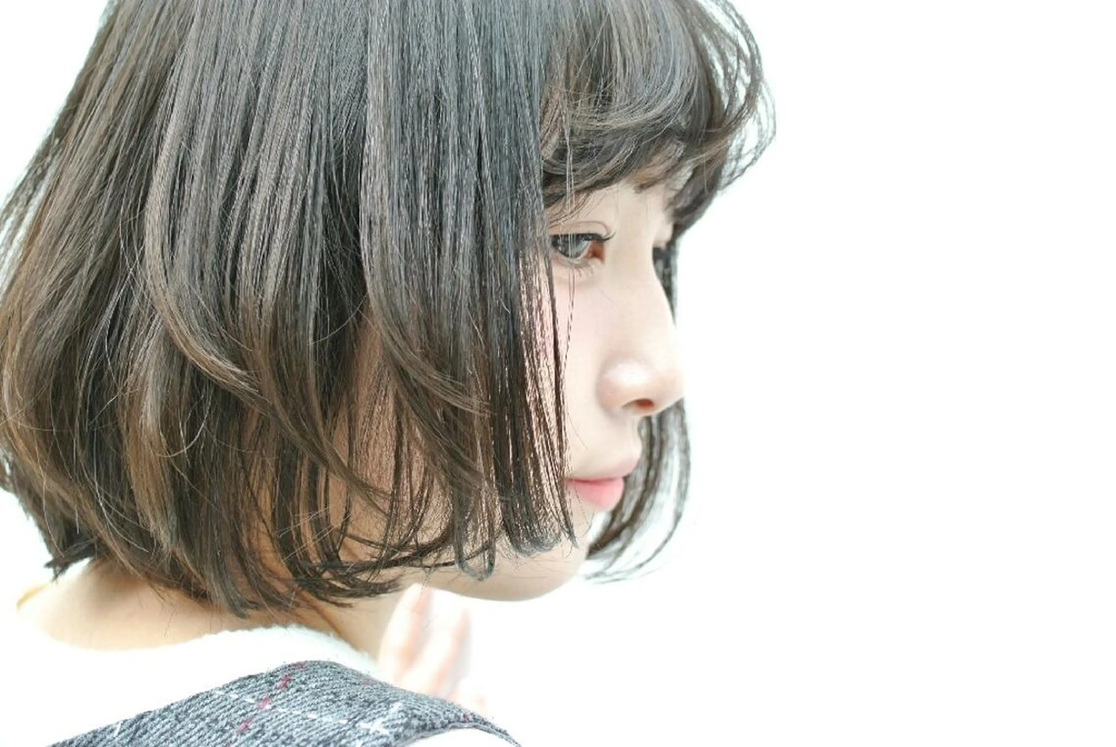 ショート ミディアム ボブ 樋口 千尋のヘアスタイル