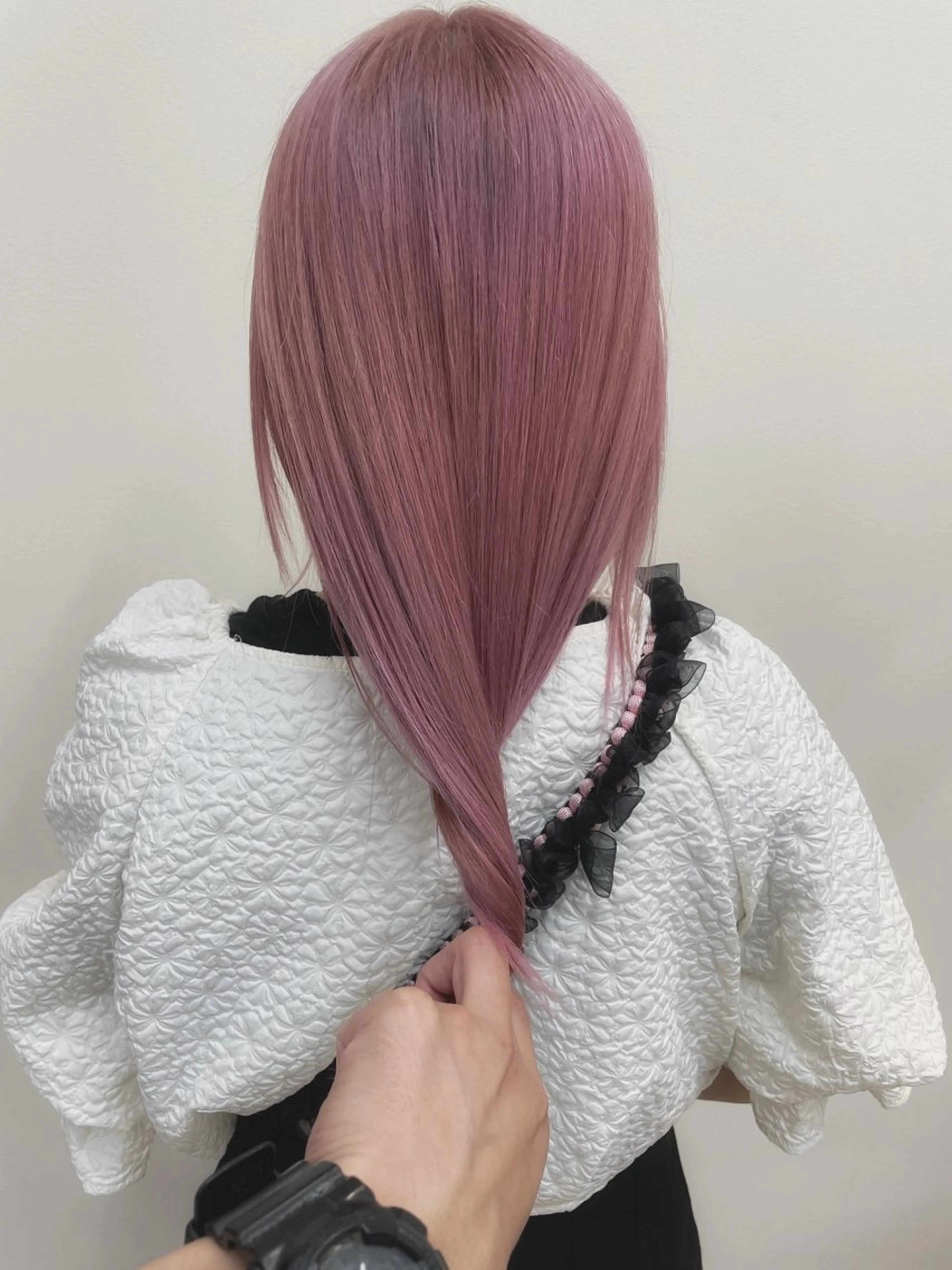 ロング カラー かわさき ともやのヘアスタイル