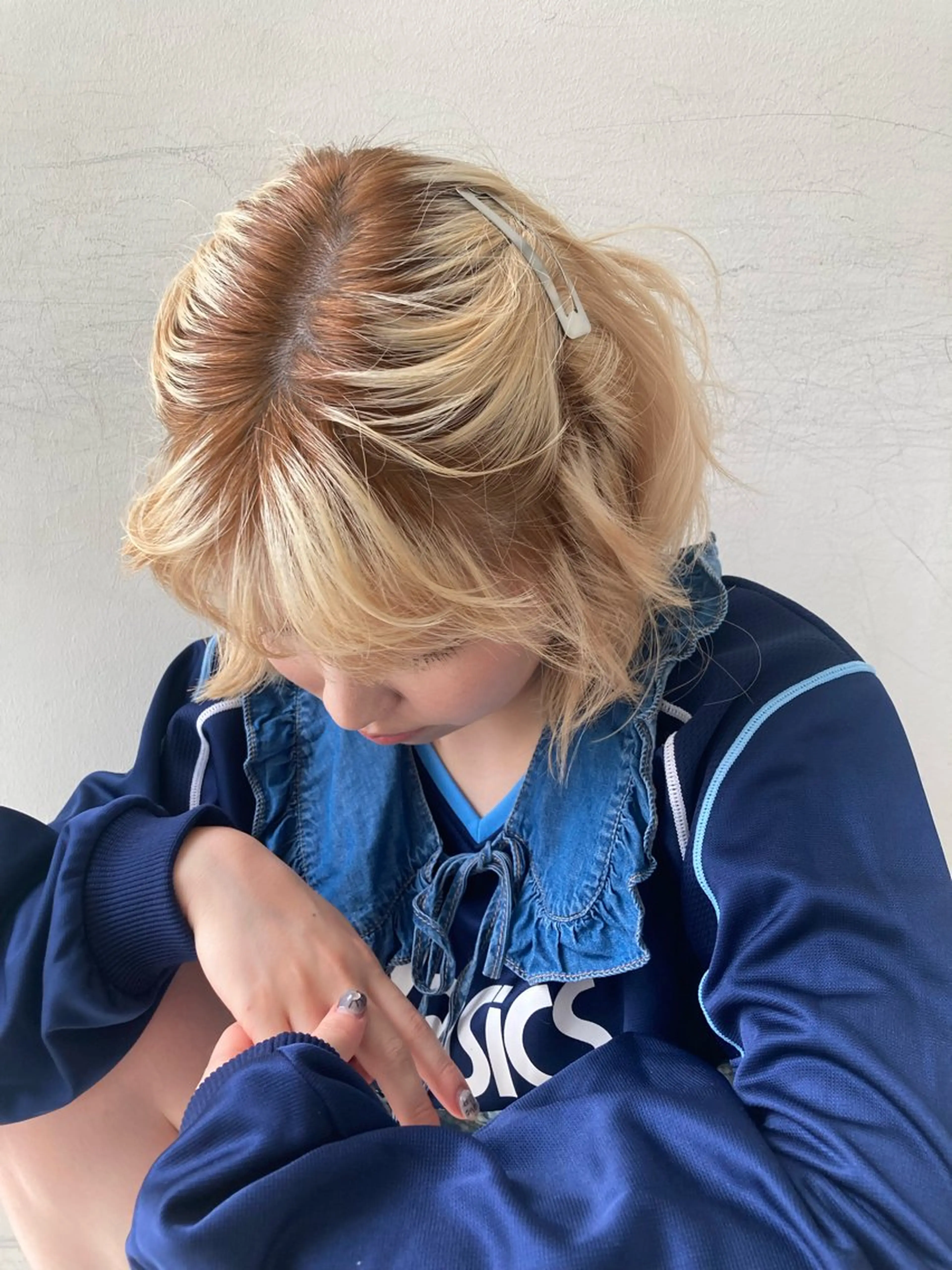 ミディアム カラー ヘアアレンジ 津田 里菜のヘアスタイル