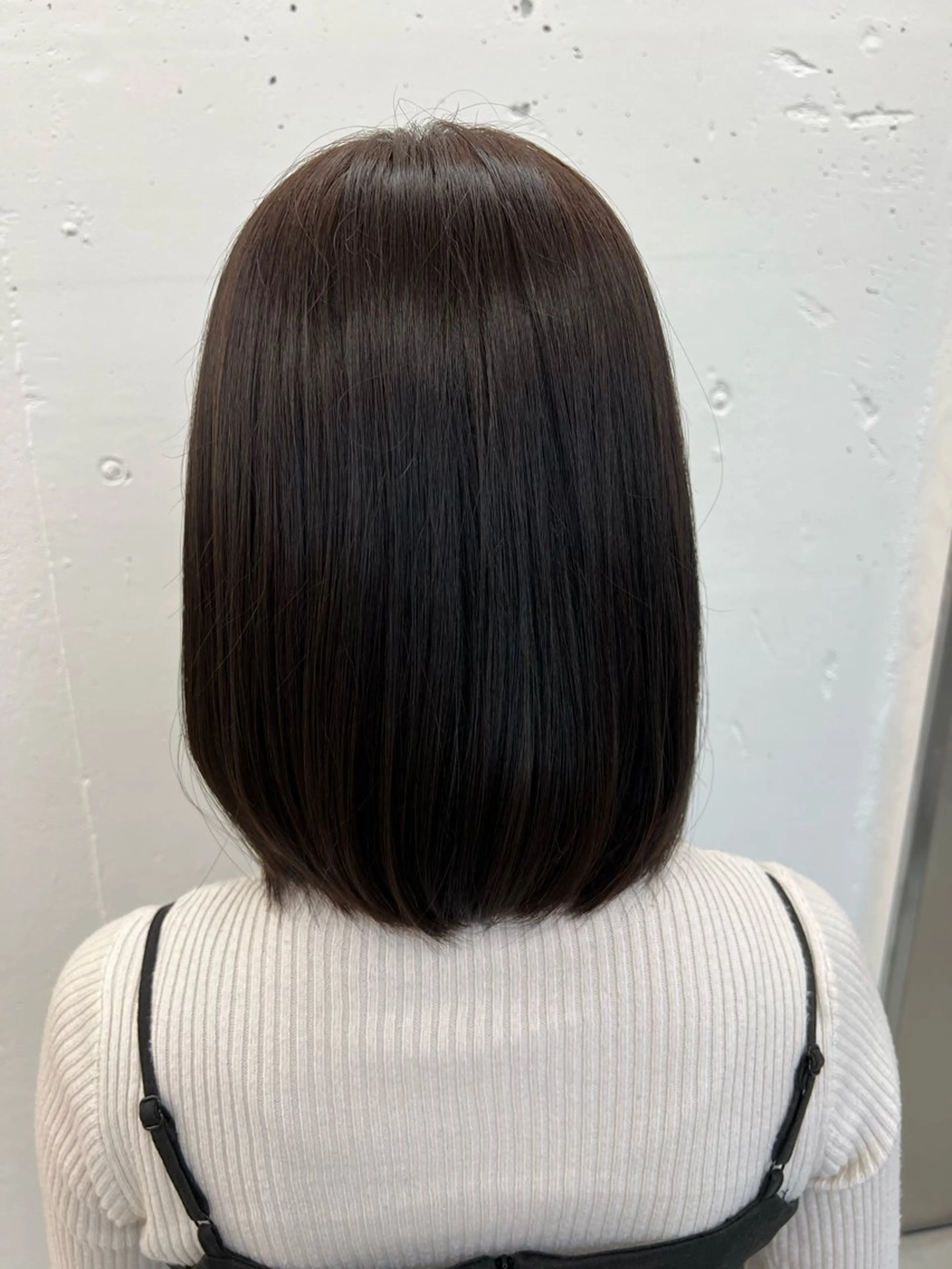 ミディアム カラー アッシュ 透明感カラー ダークアッシュ ヘアカラー あすか JILLSTUDIOのヘアスタイル