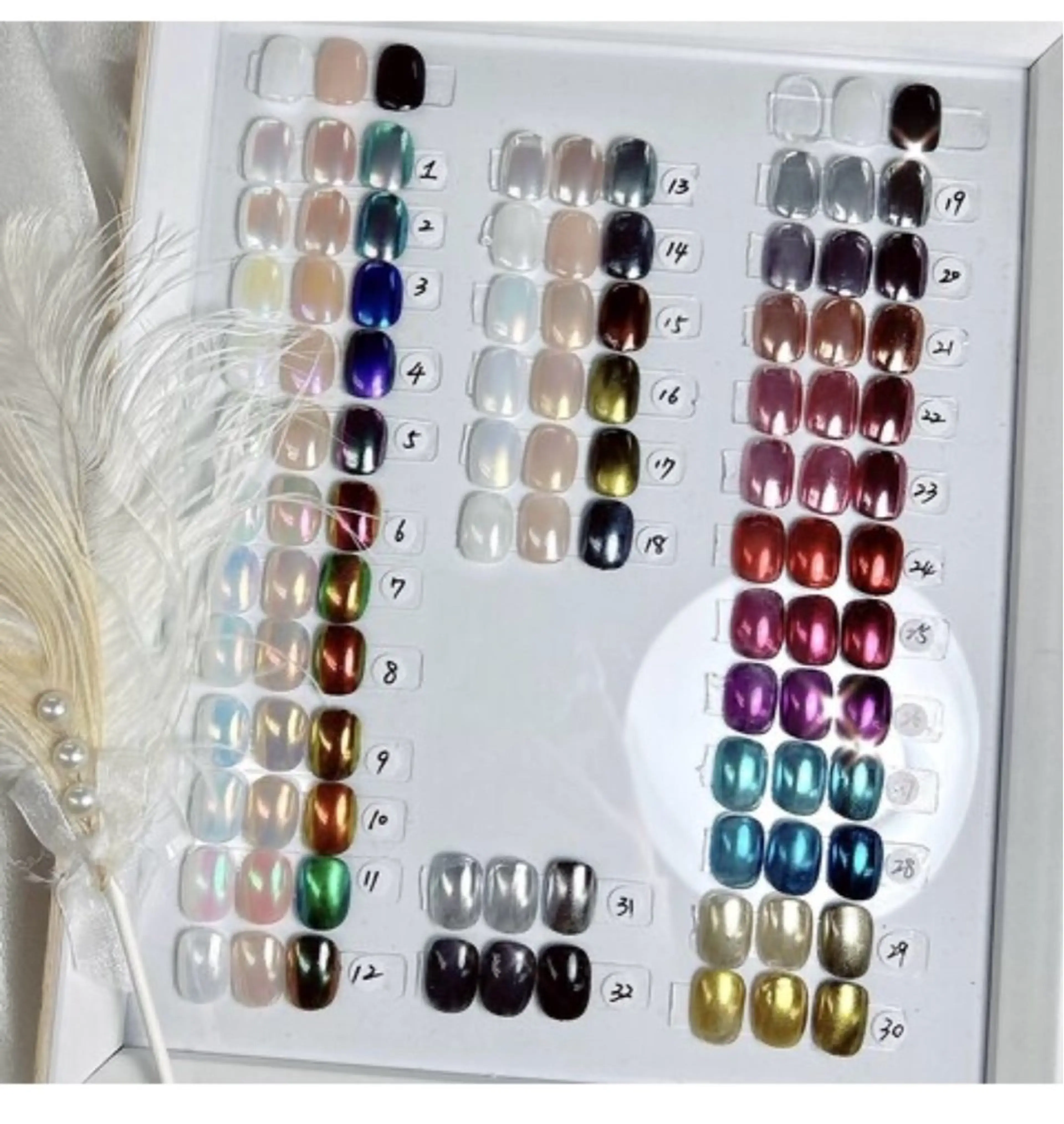 カラー ハンドネイル Umi nail Salon所属・Umi.せい 🫧のネイルデザイン