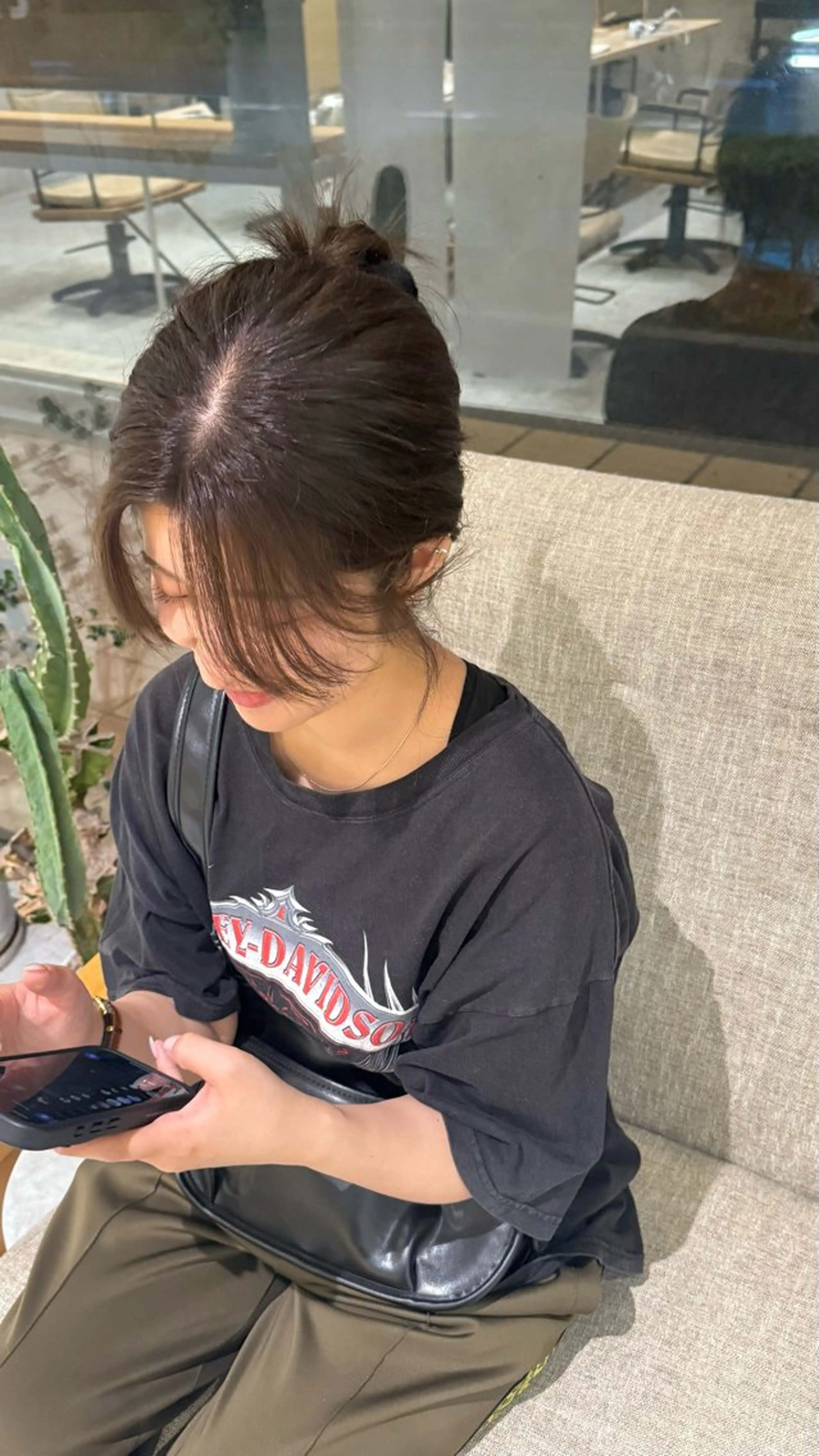 ロング カラー Lico所属・小川 楓華のヘアスタイル