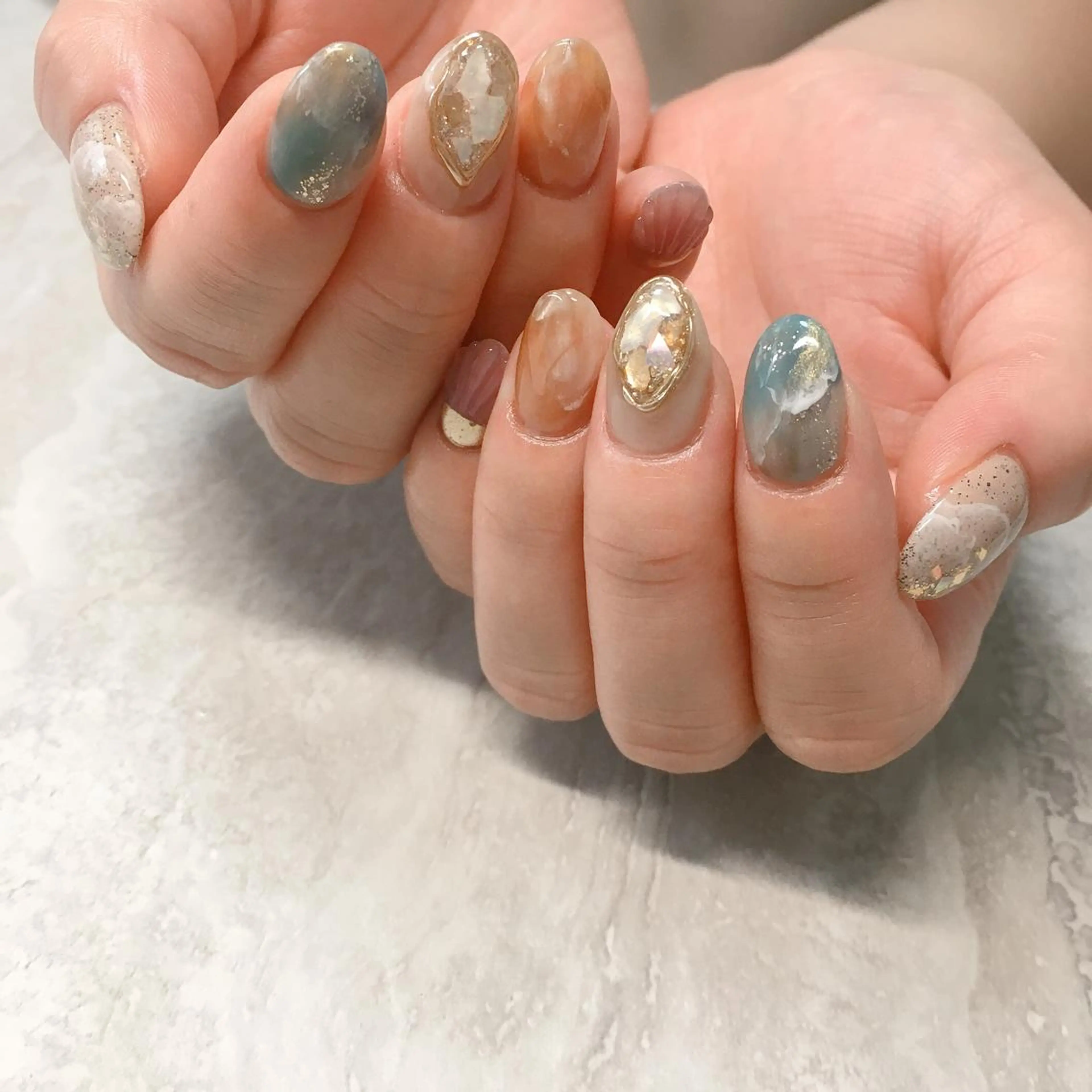 ネイル ハンドネイル nailsalon Asryのネイルデザイン