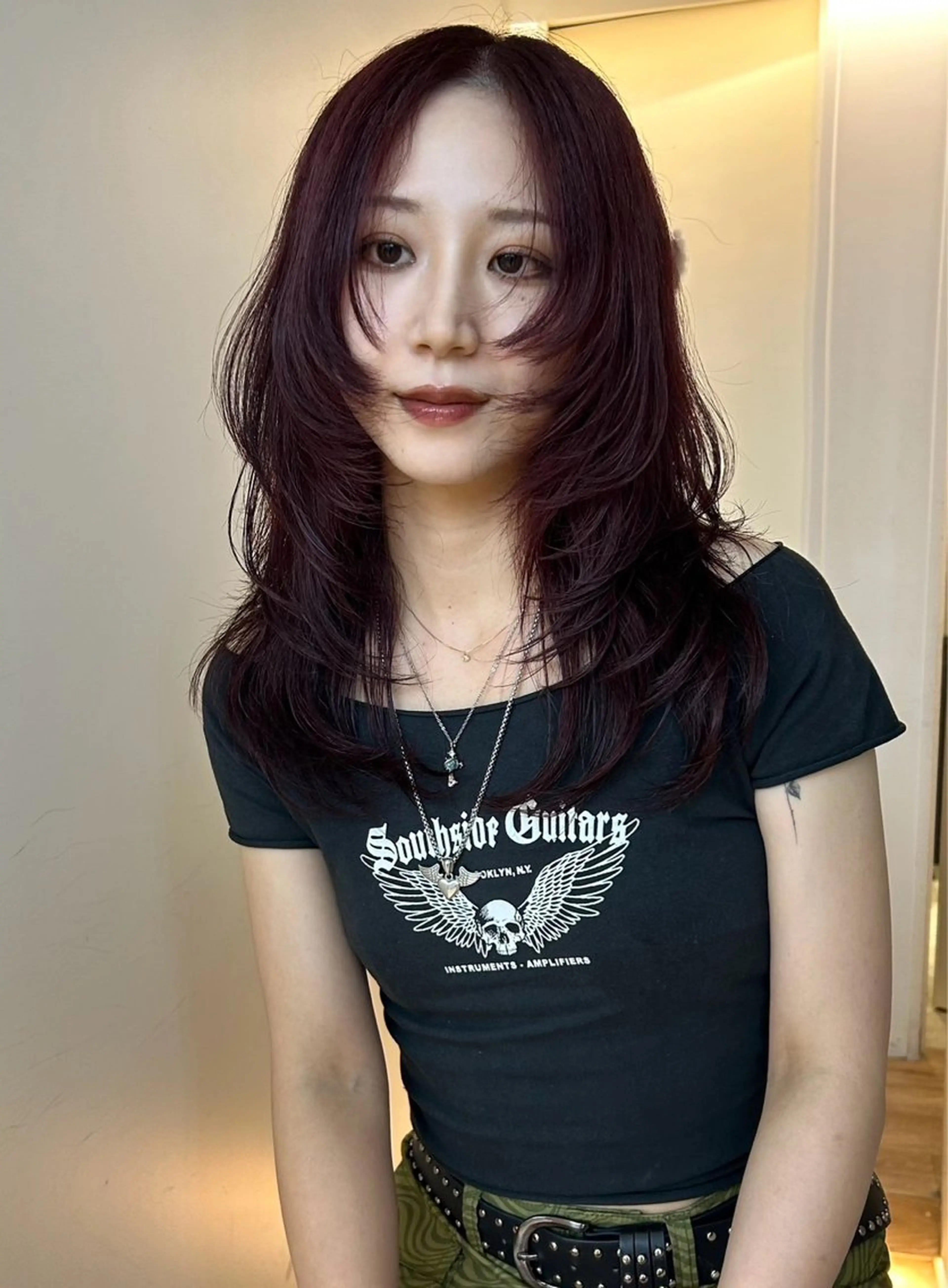 カラー 暖色カラー/ ネイル momo🍀☆*:°のネイルデザイン