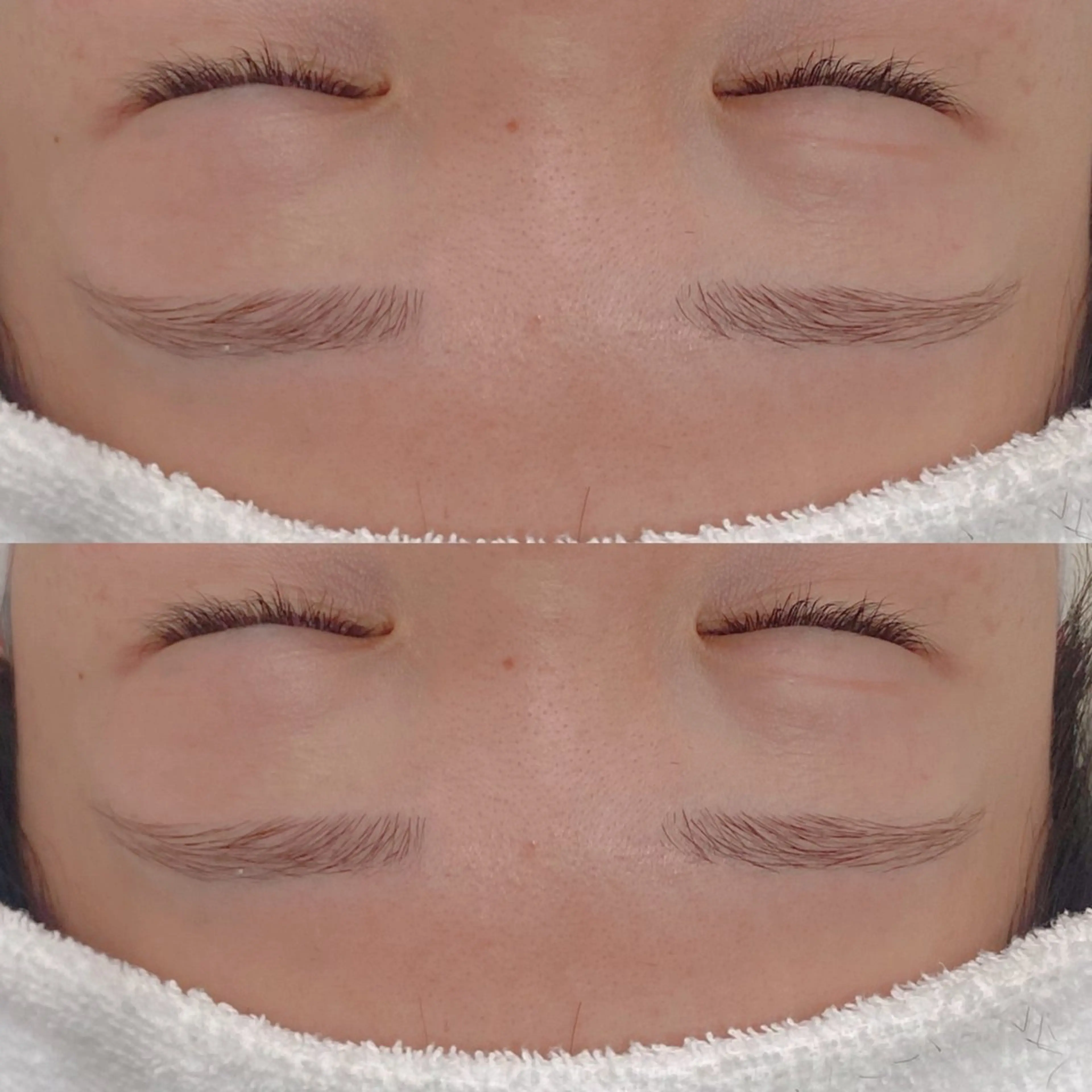 アイブロウ ワックス脱毛 眉カット PROGRESS あかり❤️‍🔥のマツエク・マツパデザイン