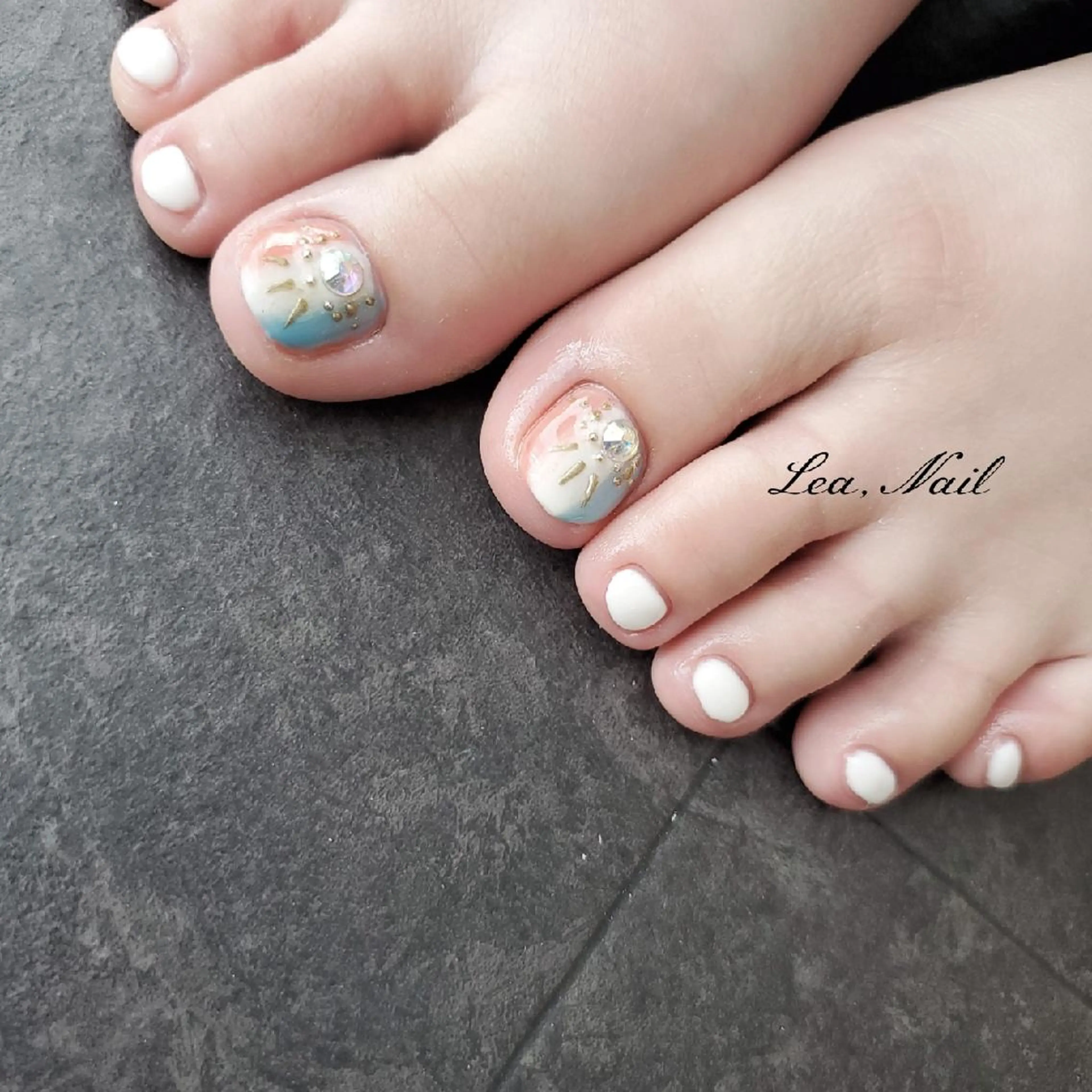 ネイル アートネイル Lea,Nail所属・松橋 愛のネイルデザイン