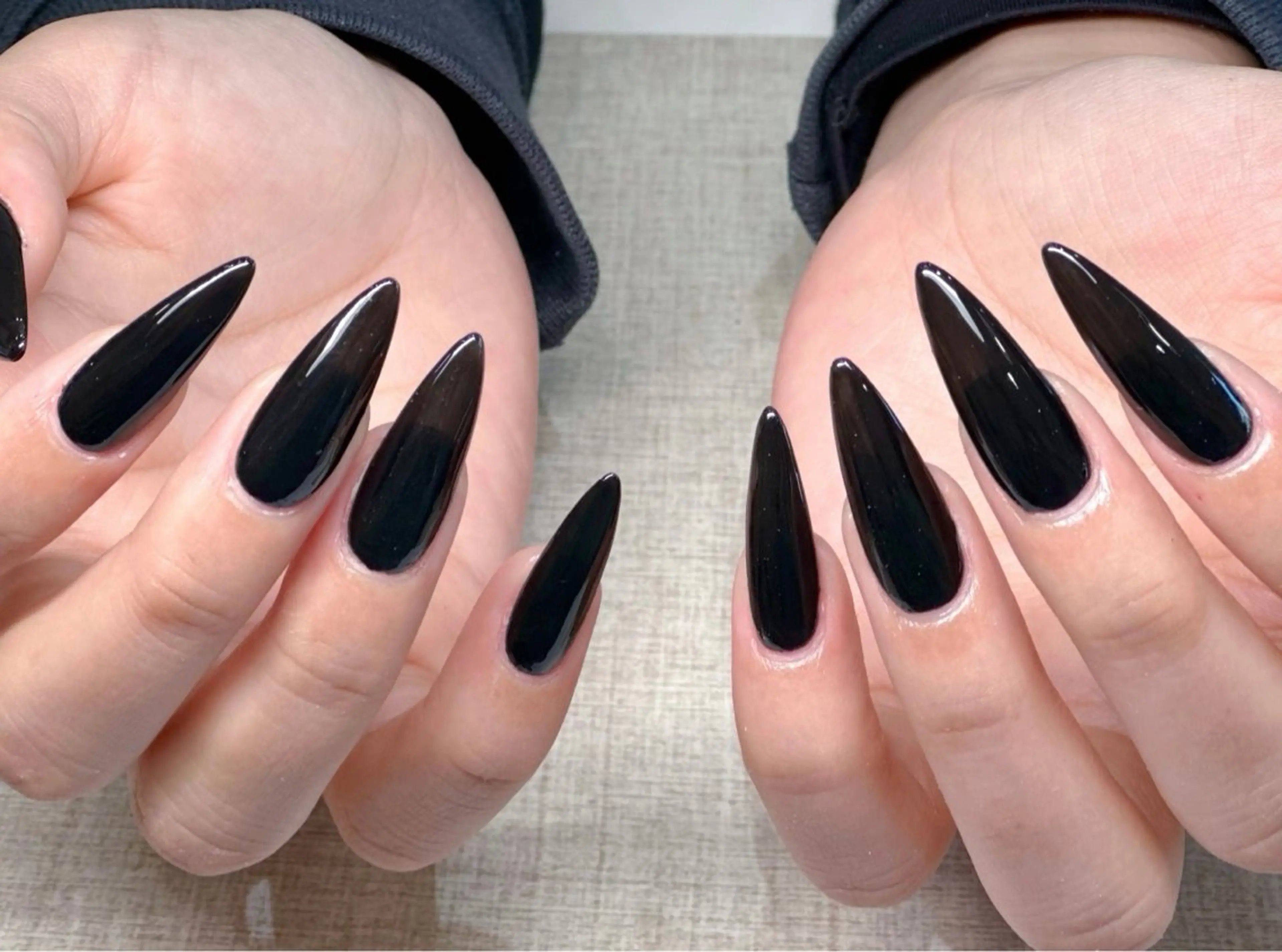 ネイル オーロラネイル ブルー チークネイル フットネイル フレンチネイル ハンドネイル HANA ハナのネイルデザイン