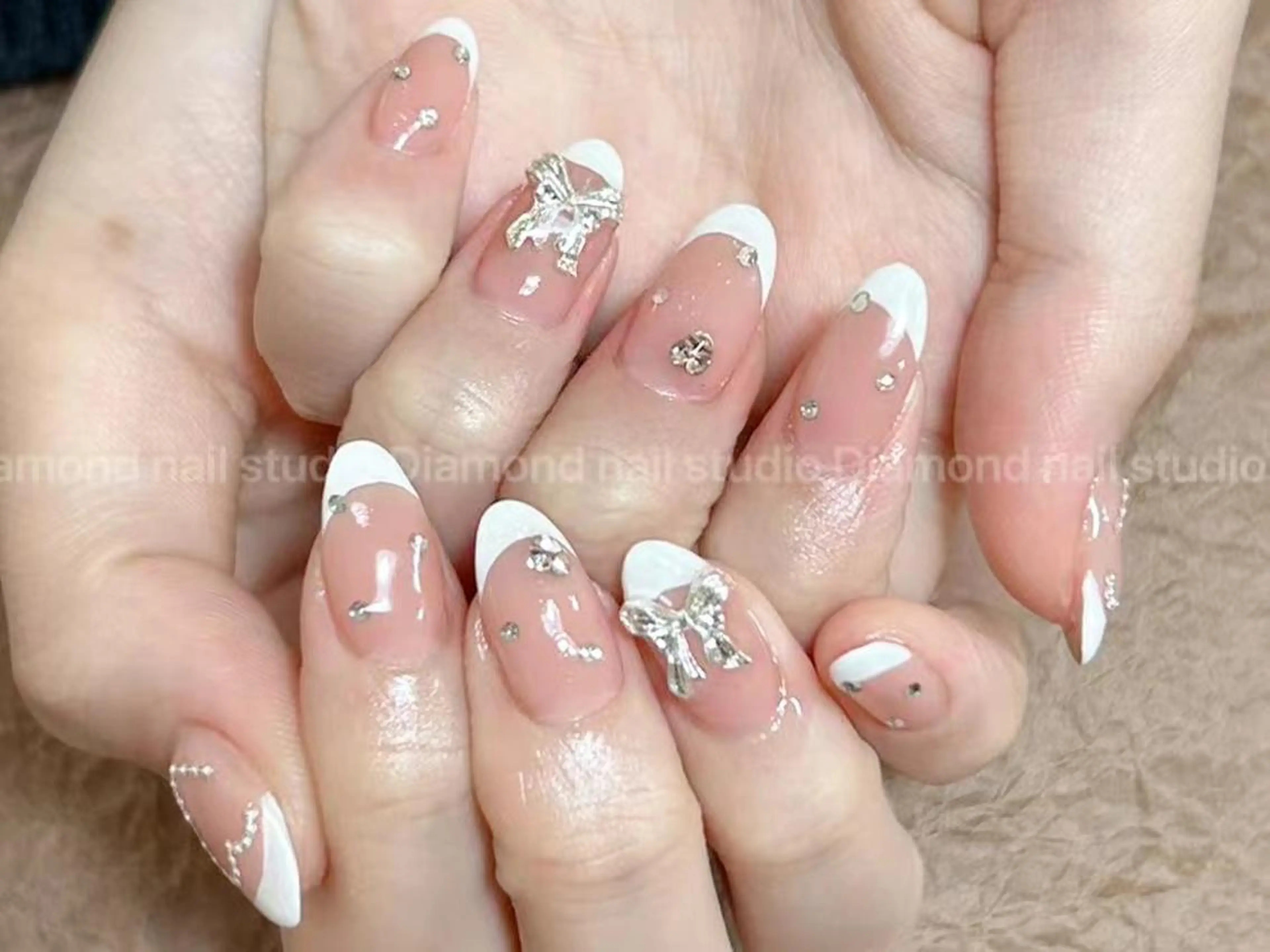 ネイル ハンドネイル DIAMOND Nail🍒のネイルデザイン