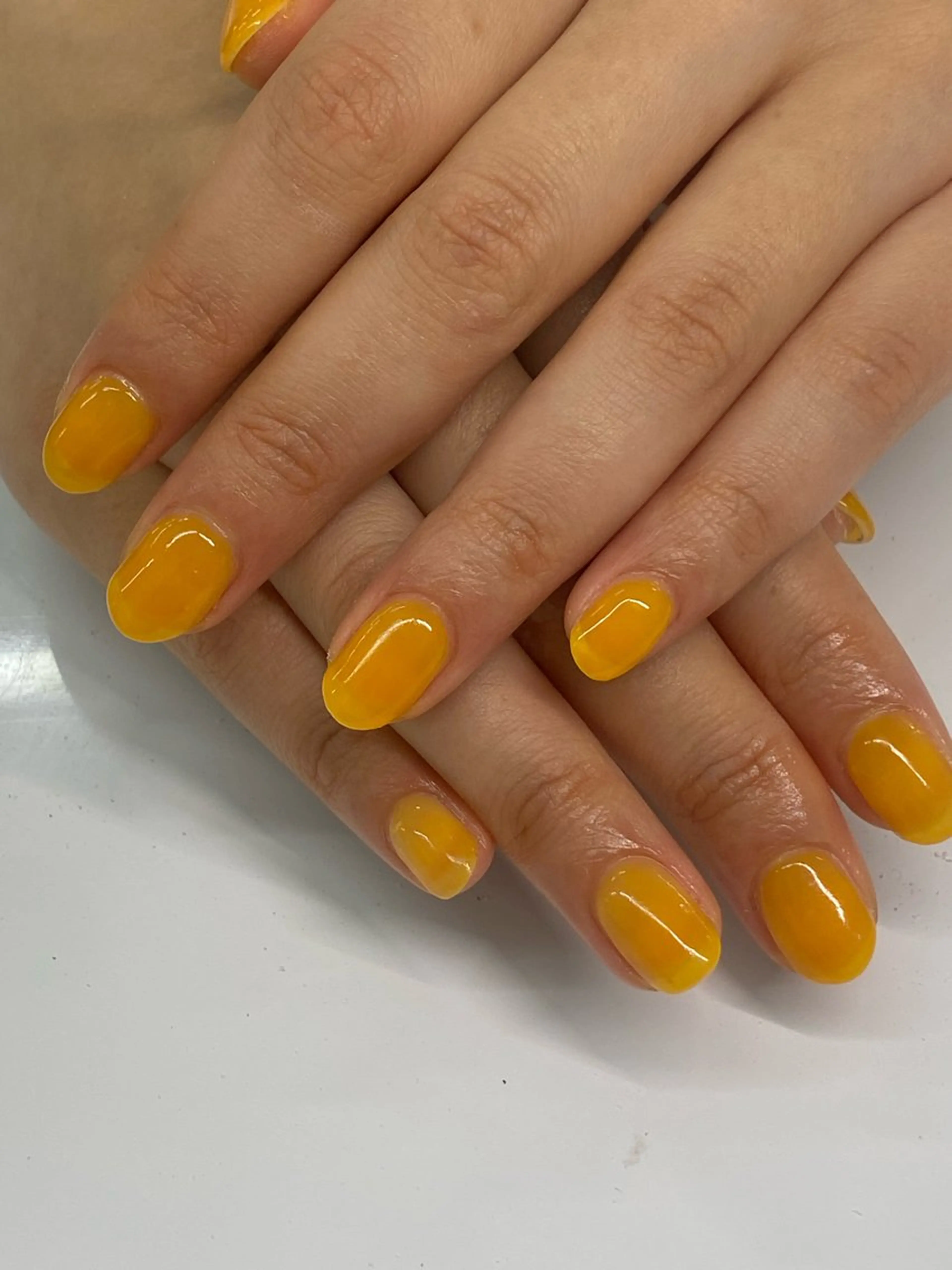 ネイル ワンカラーネイル ハンドネイル Total beauty salon Laki所属・Laki Meiのネイルデザイン