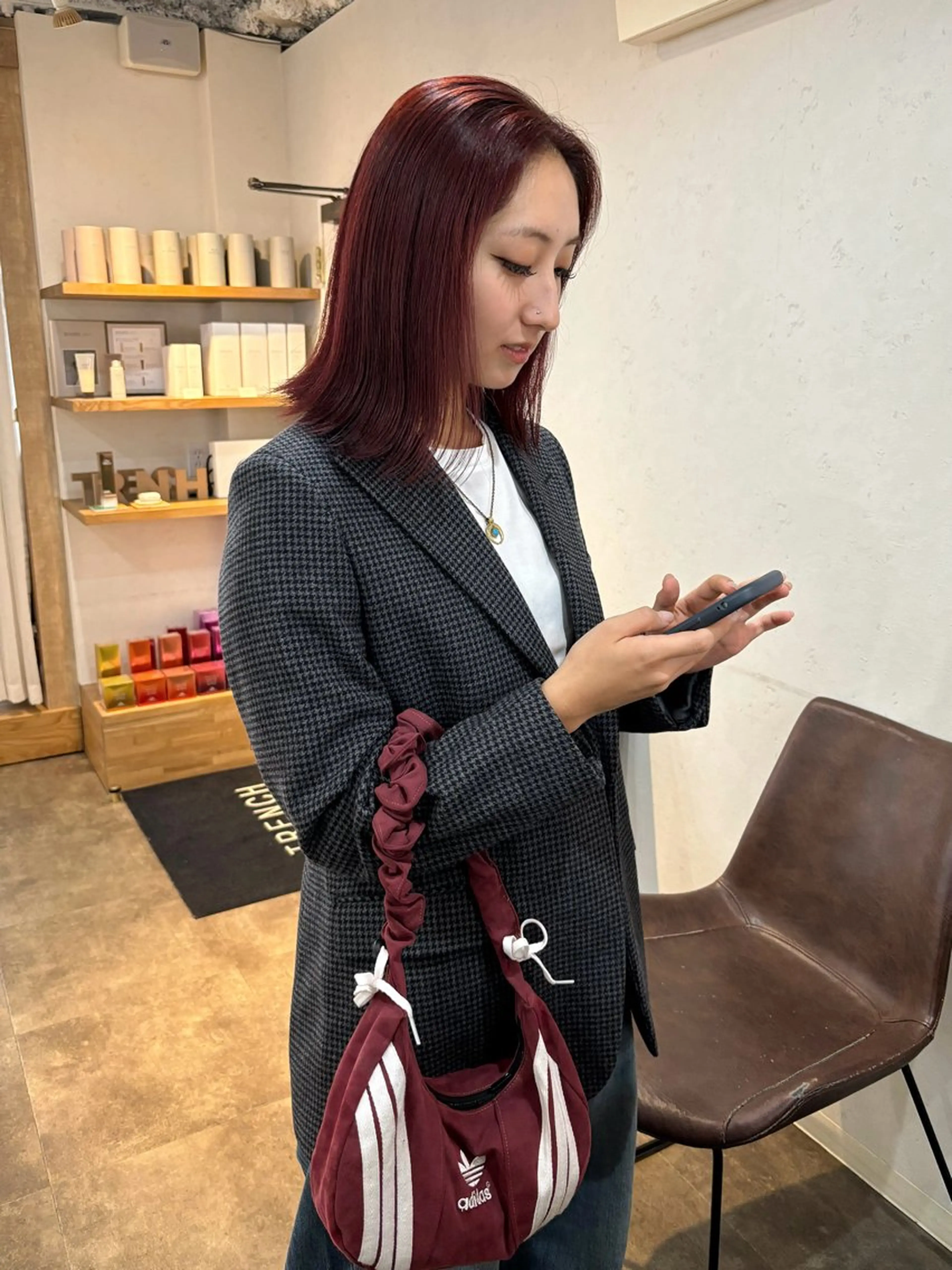 【平日限定】暖色カラーさらさら×2stepaujuaトリートメントの写真