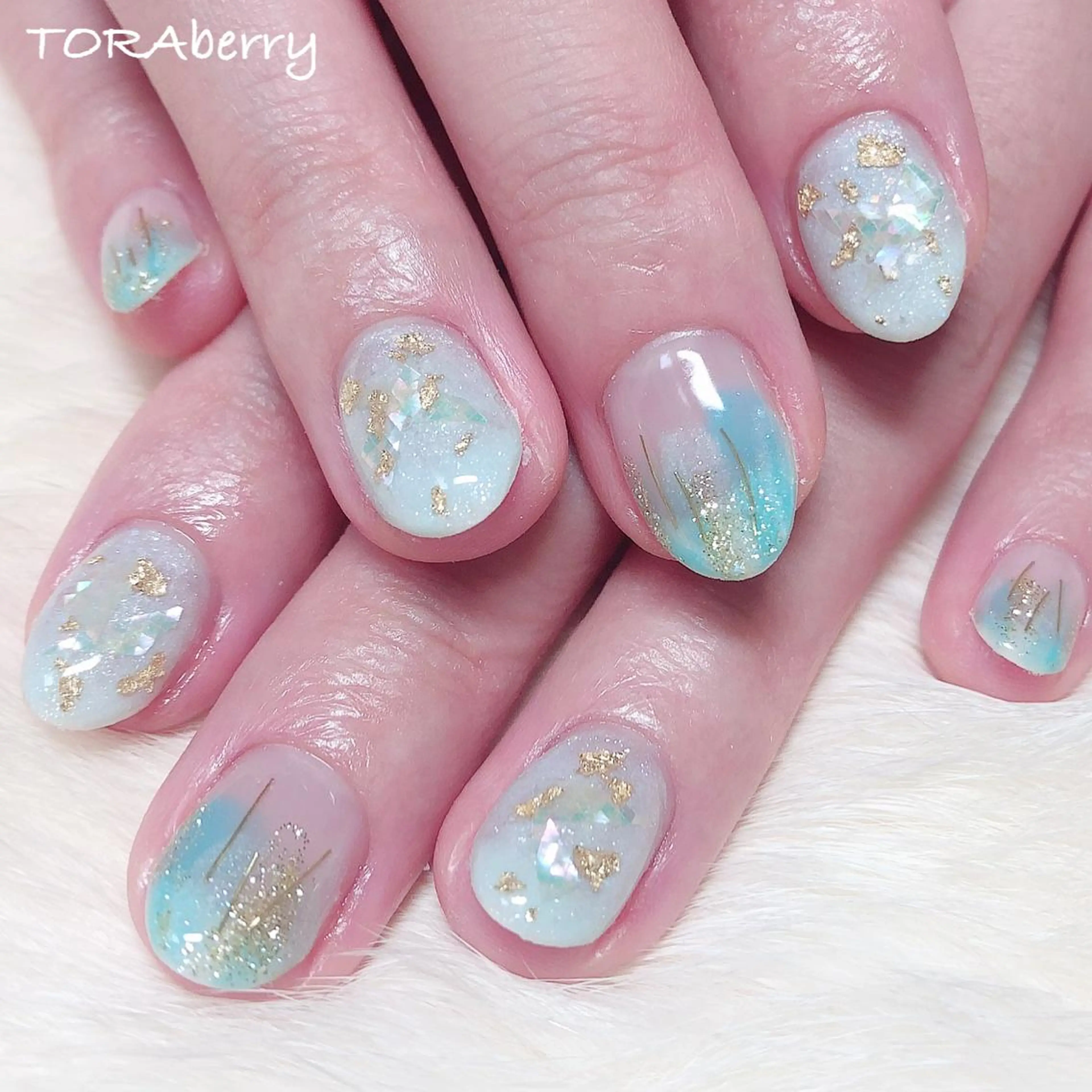 ネイル ニュアンスネイル ハンドネイル ネイリスト なつみのネイルデザイン