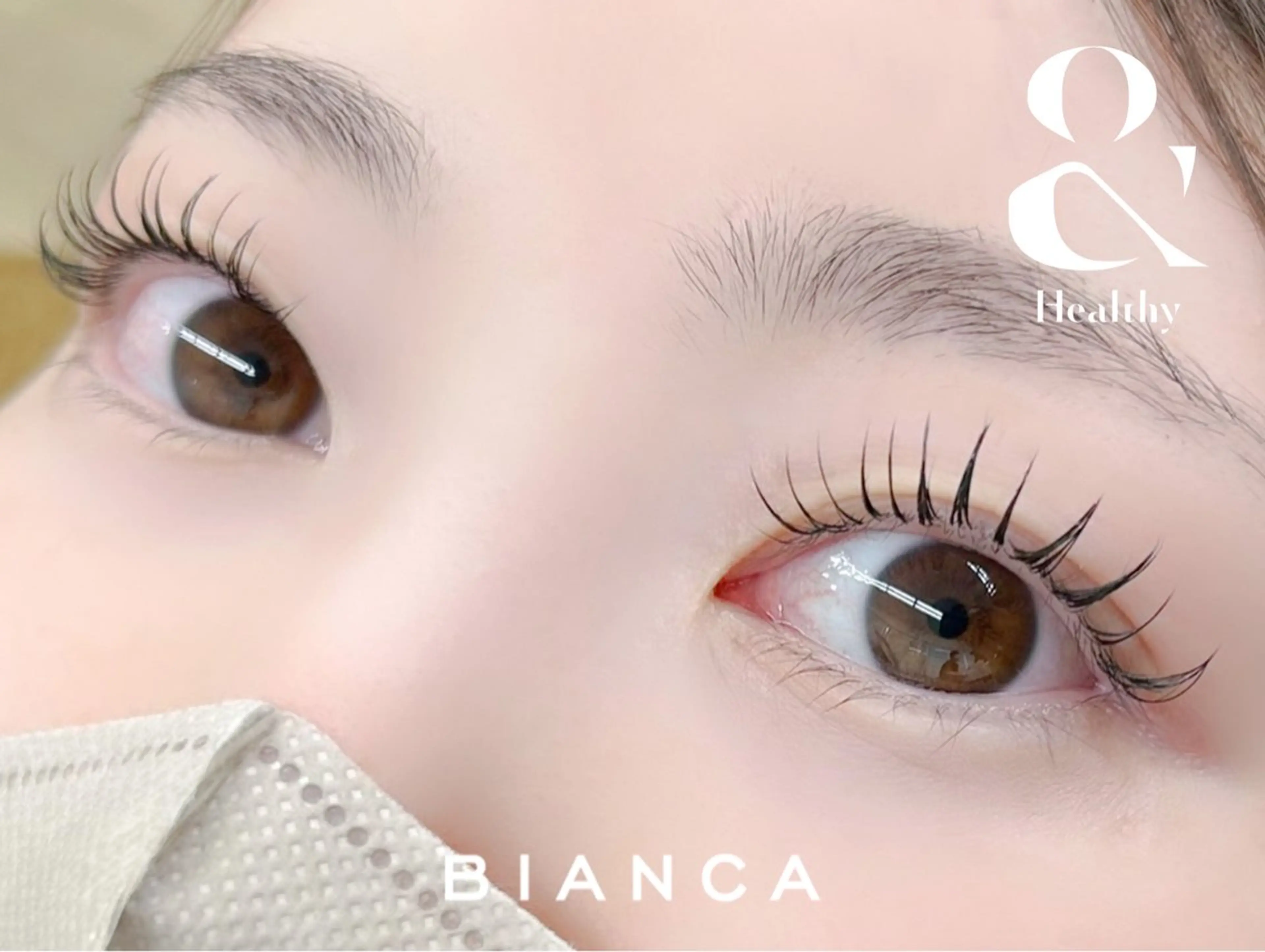 新技術💫&healthy💫【シングルラッシュ100本+まつ毛カール】詳細情報お読みください🫧の写真