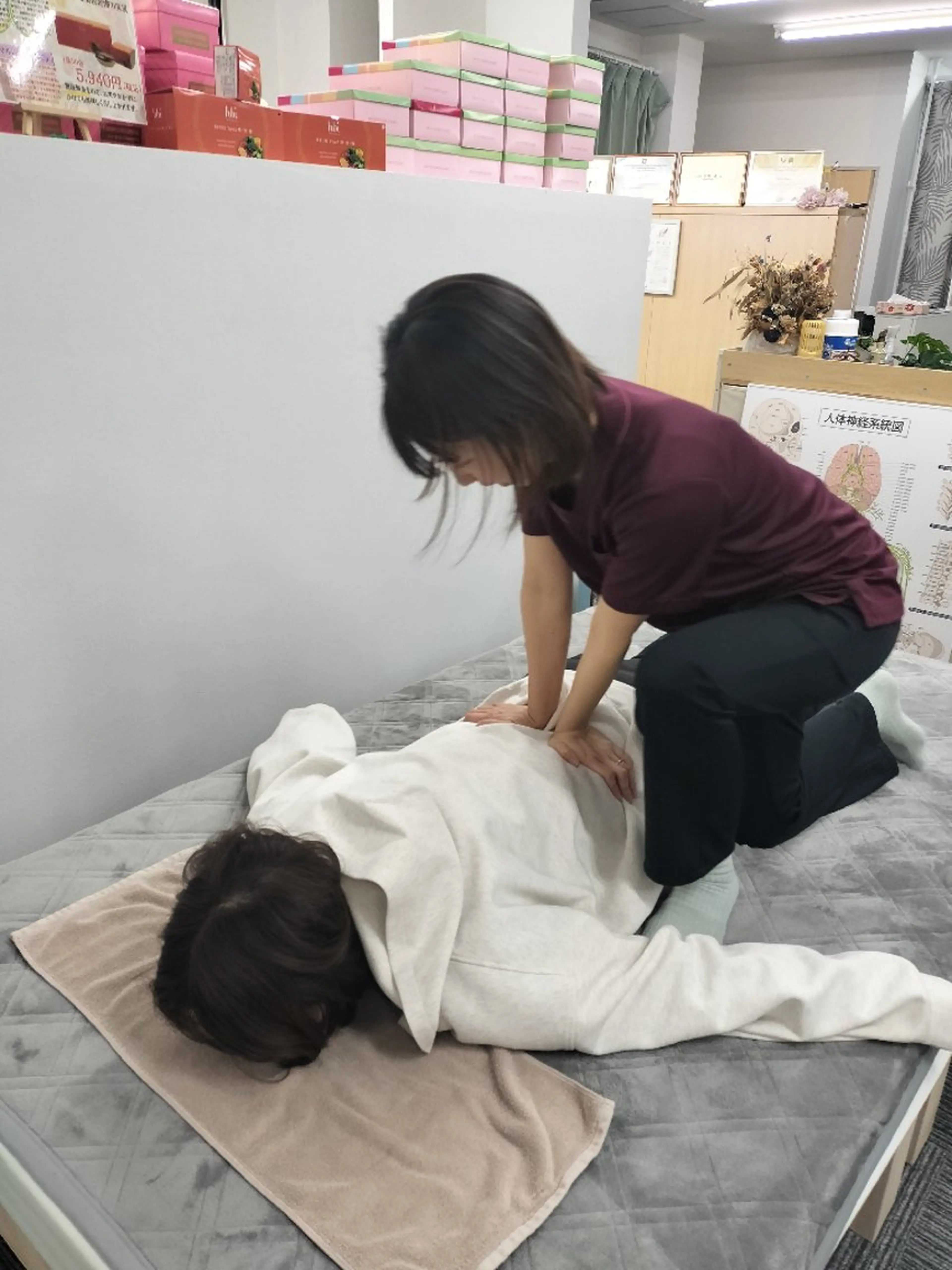 腰痛改善メニューの写真