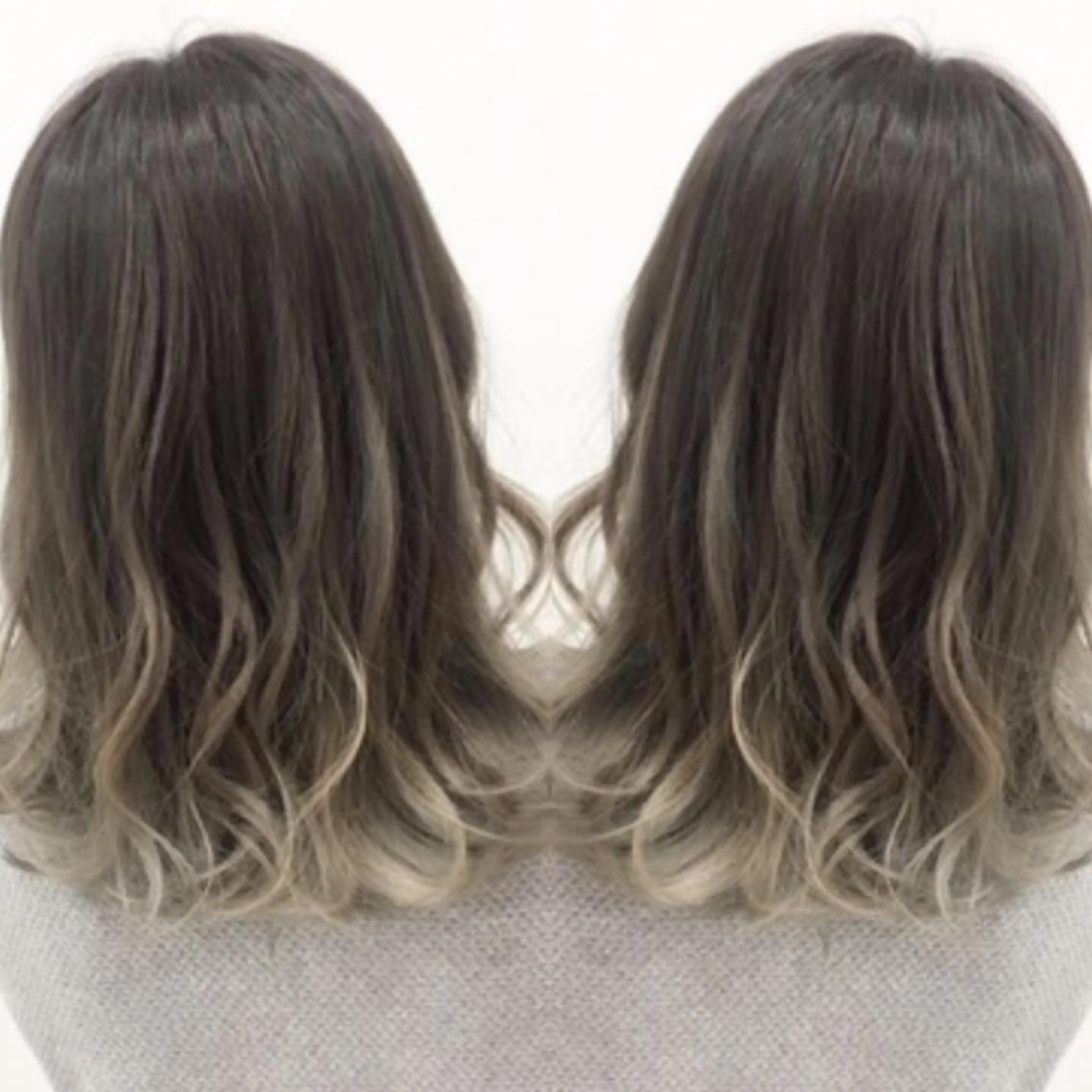 ミディアム ricca♪ 反町のヘアスタイル