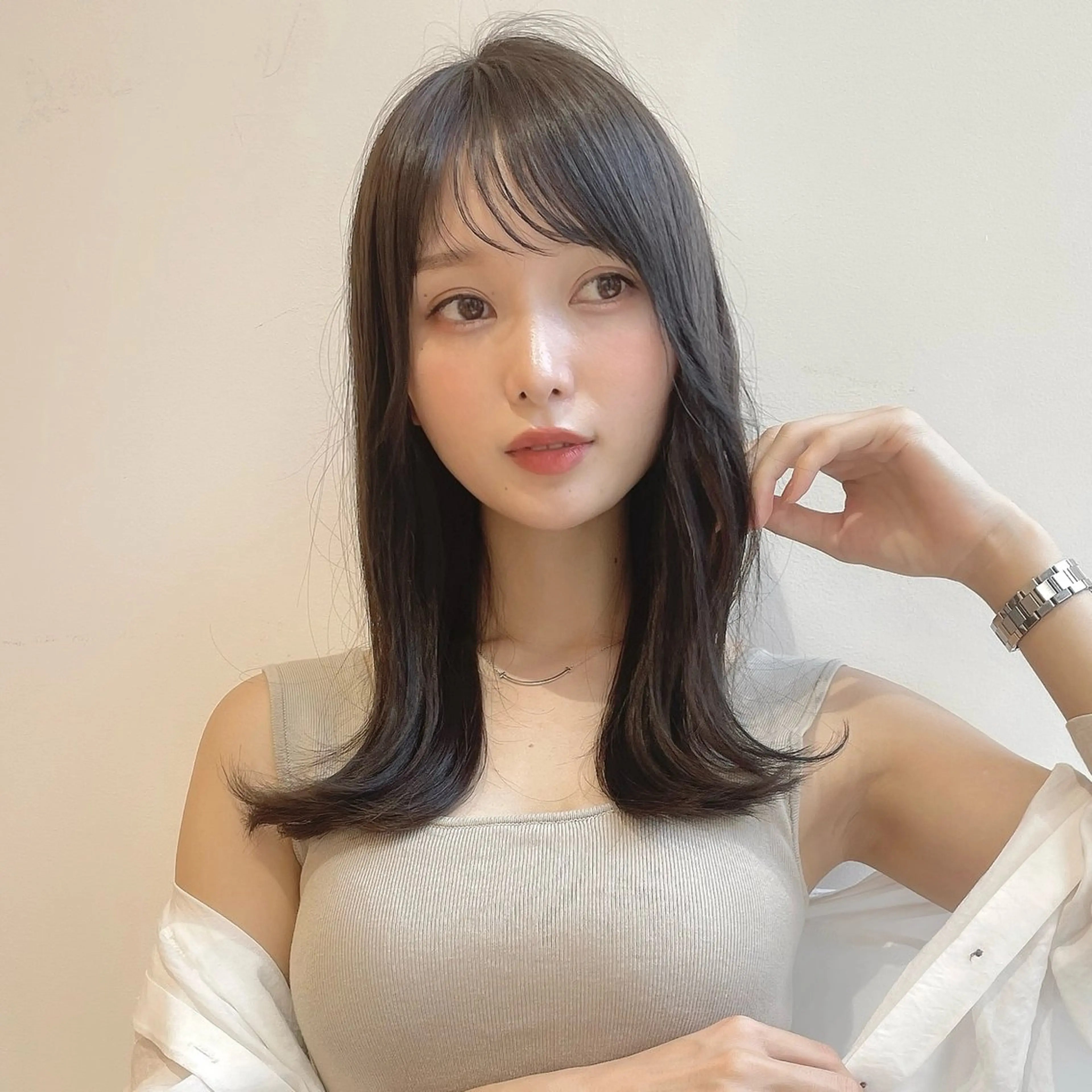 セミロング 【銀座】艶髪/ 似合わせヘア🌙三浦のヘアスタイル