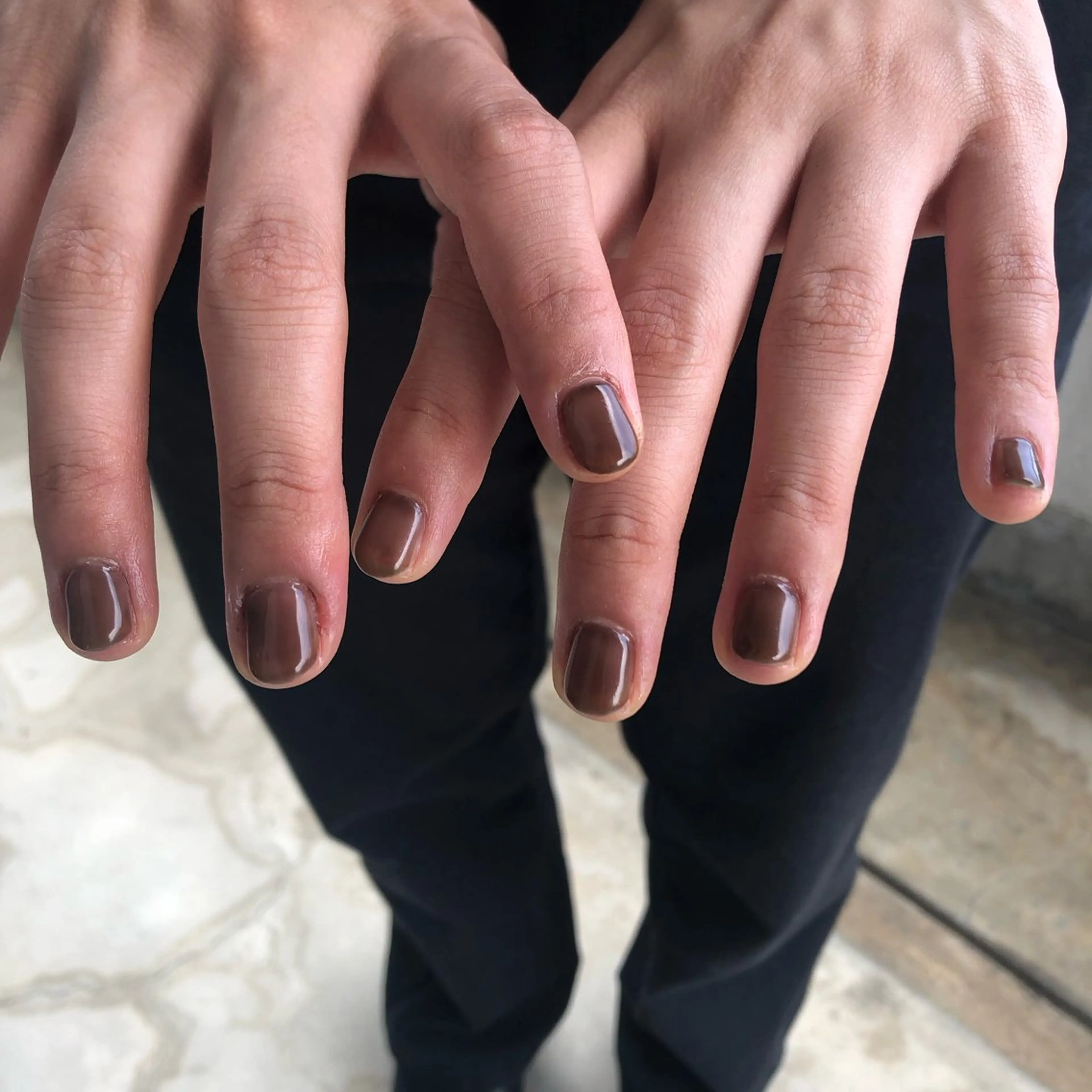 ネイル ジェルネイル ワンカラーネイル sOt所属・【sOt】 sumiのネイルデザイン