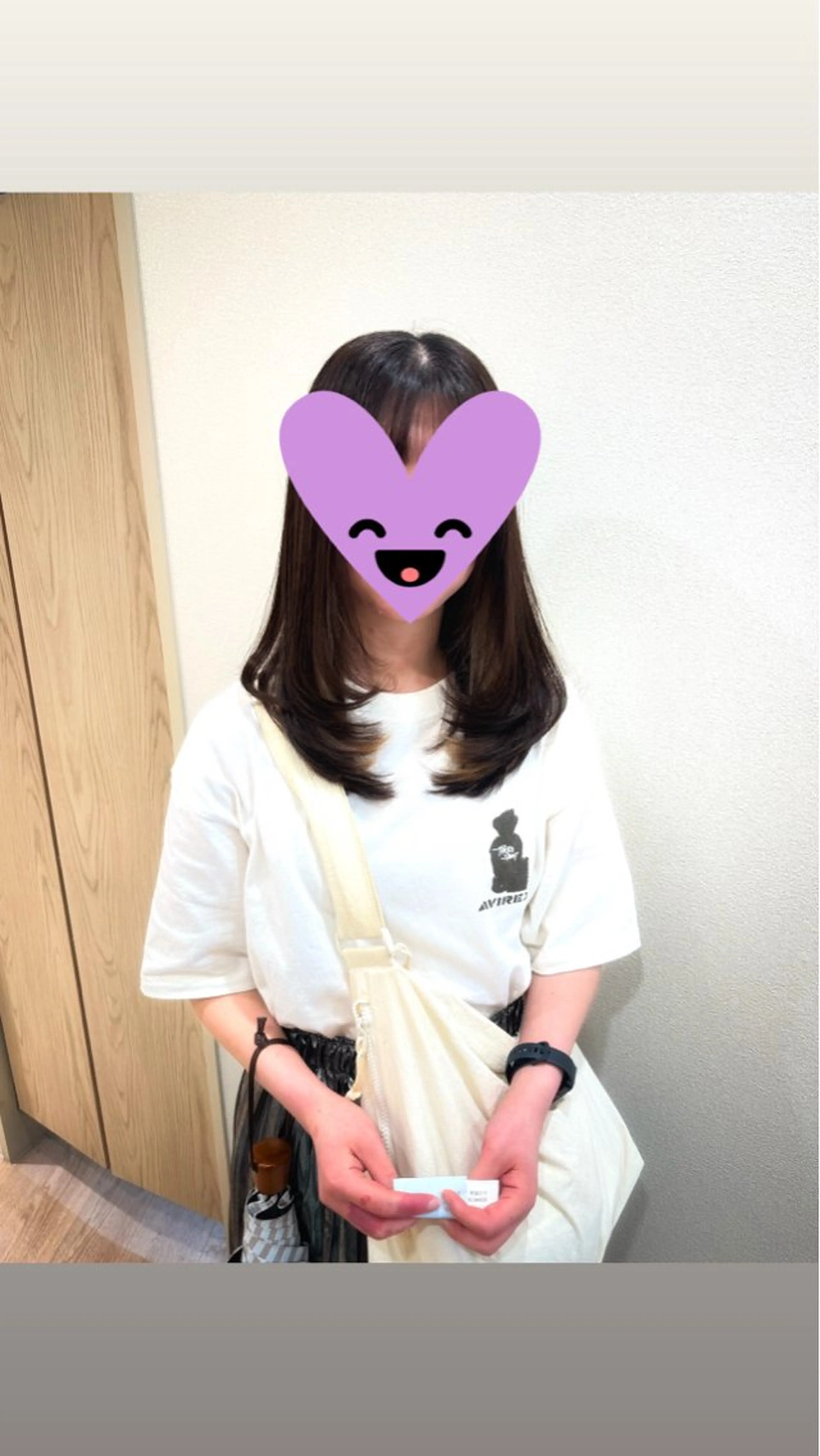 ミディアム 顔まわりレイヤー レイヤーカット カット ヘアカラー トリートメント 丹野 圭太のヘアスタイル