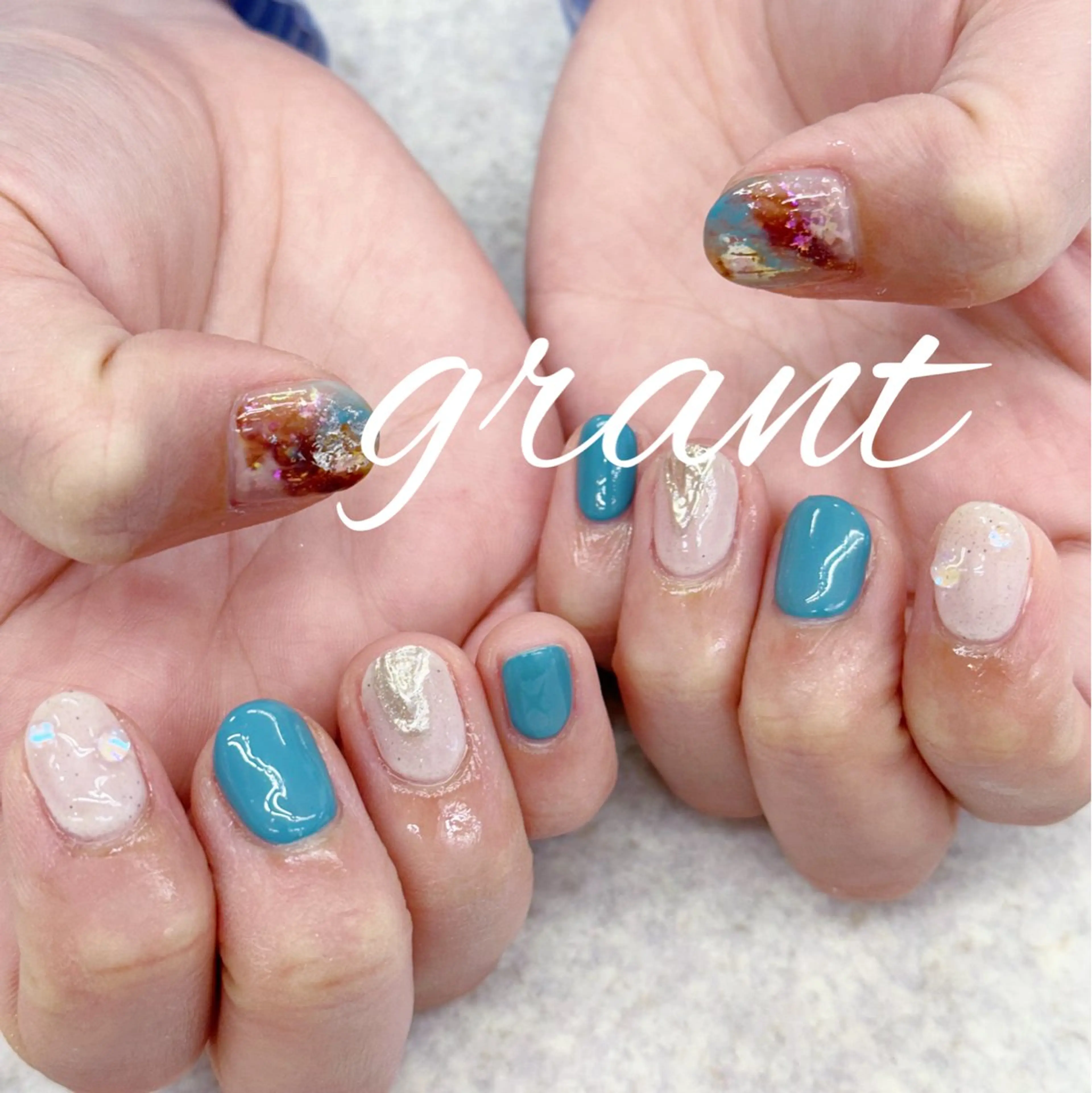 ネイル ニュアンスネイル ハンドネイル nail salon grant所属・nailsalon grantのネイルデザイン