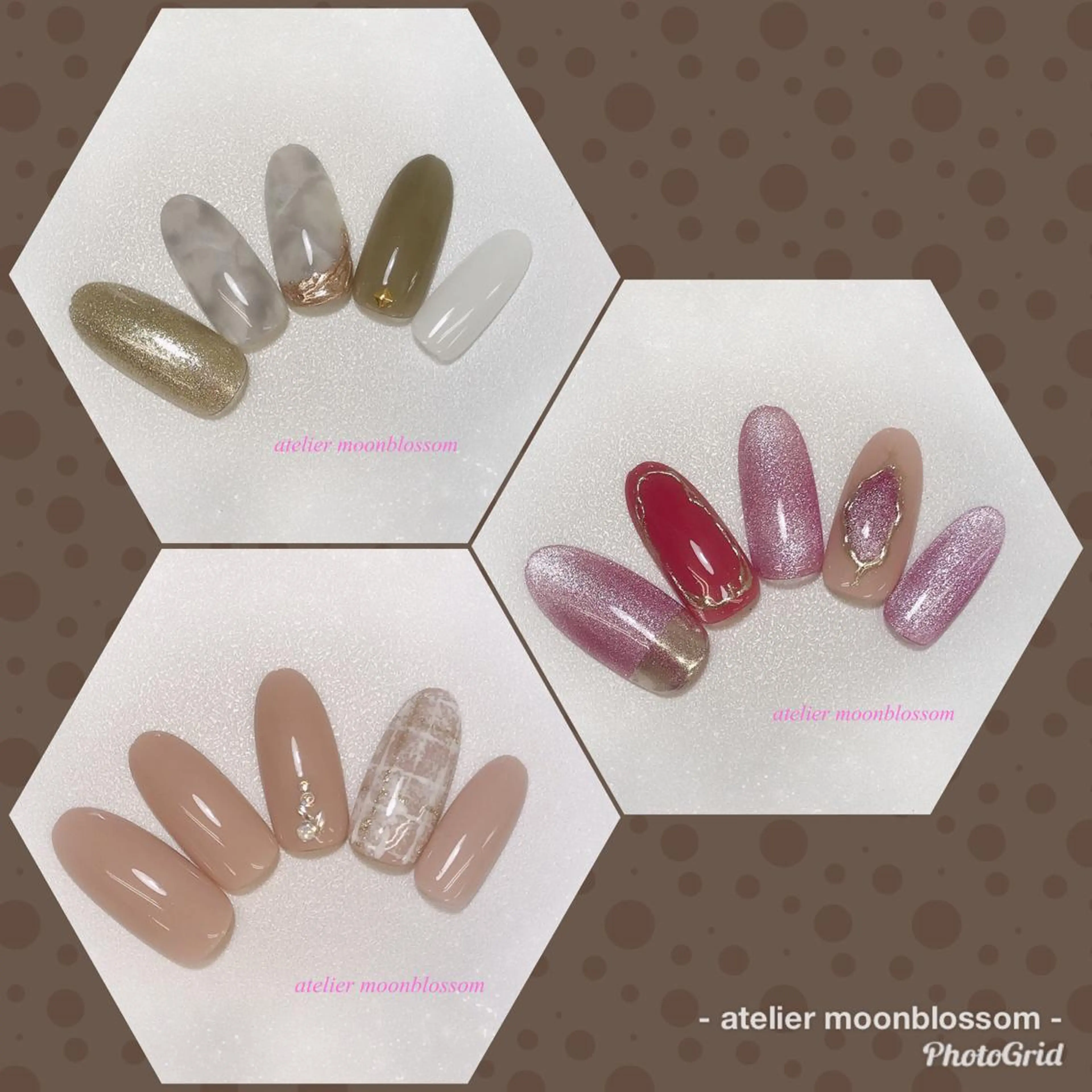 ネイル アトリエ ムーンブロッサムのネイルデザイン