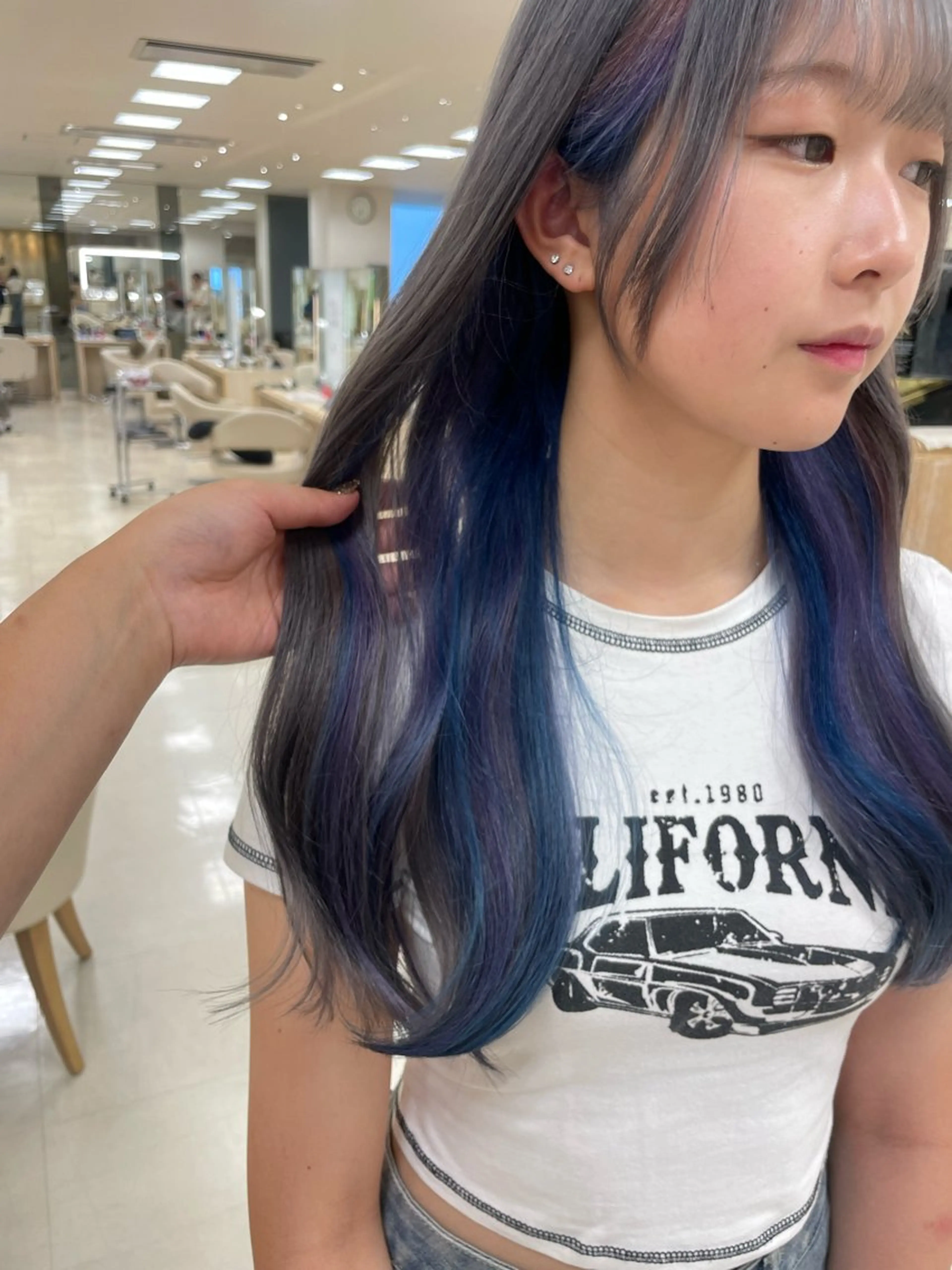 ロング カラー ヘアアレンジ 🍒KIKUCHI KANAE🍒のヘアスタイル