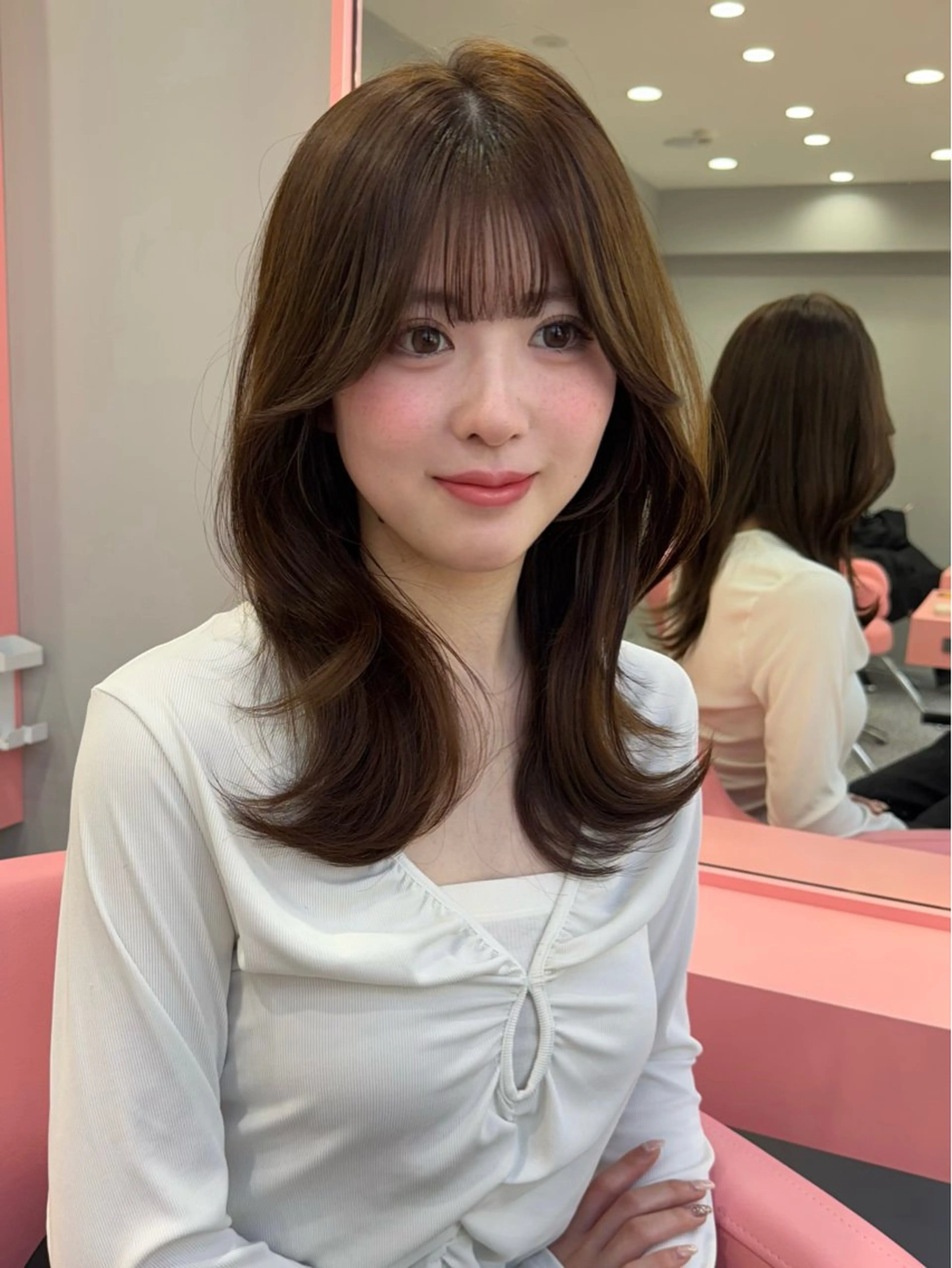 【 9.10.11月限定🎀 】前髪顔周りカットの写真