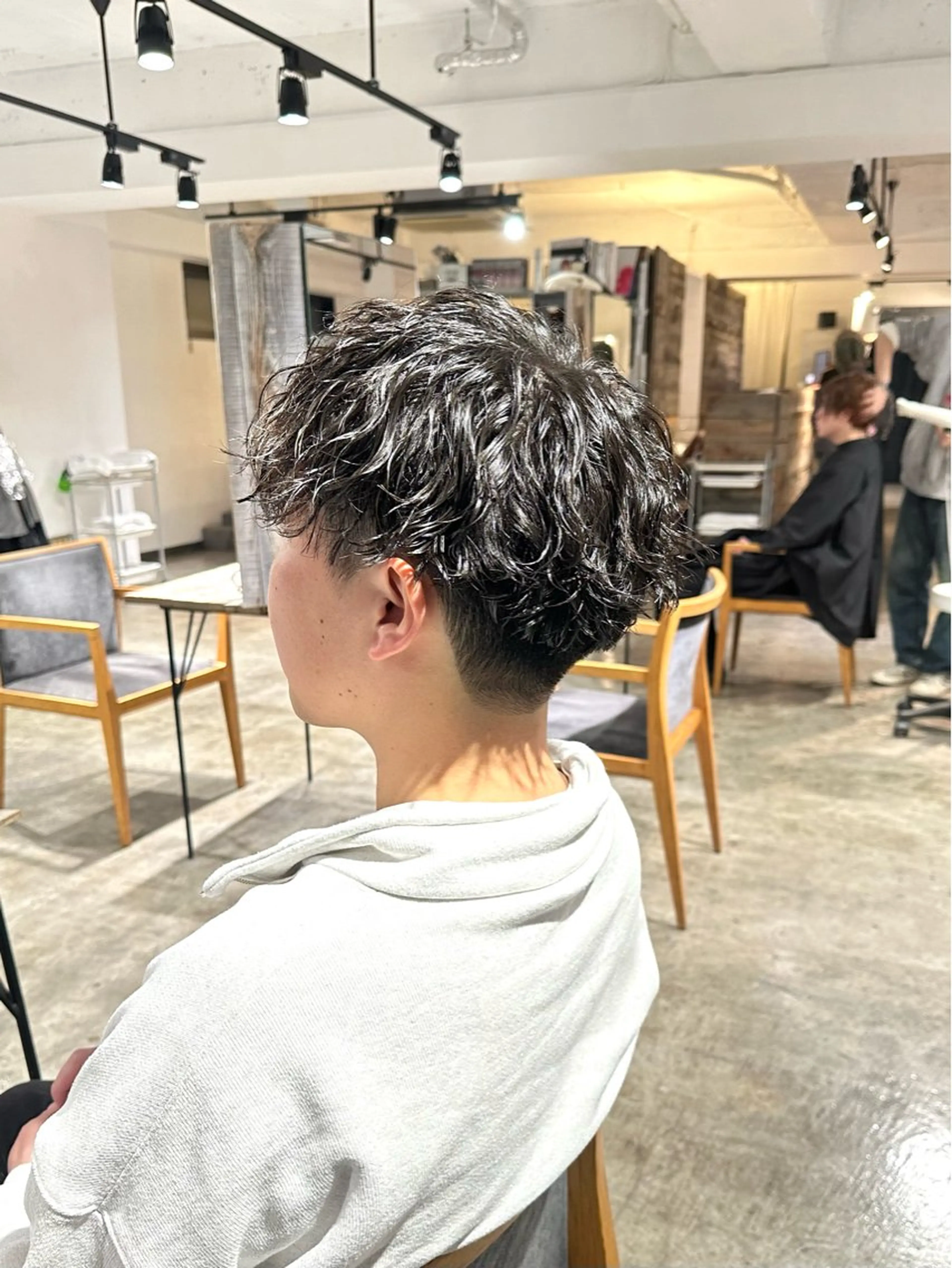 メンズ マッシュ メンズパーマ メンズツイストパーマ ツイストパーマ カット ヘアカラー パーマ トリートメント 骨格補正施術/メンズ 専門美容師/YUYAのヘアスタイル