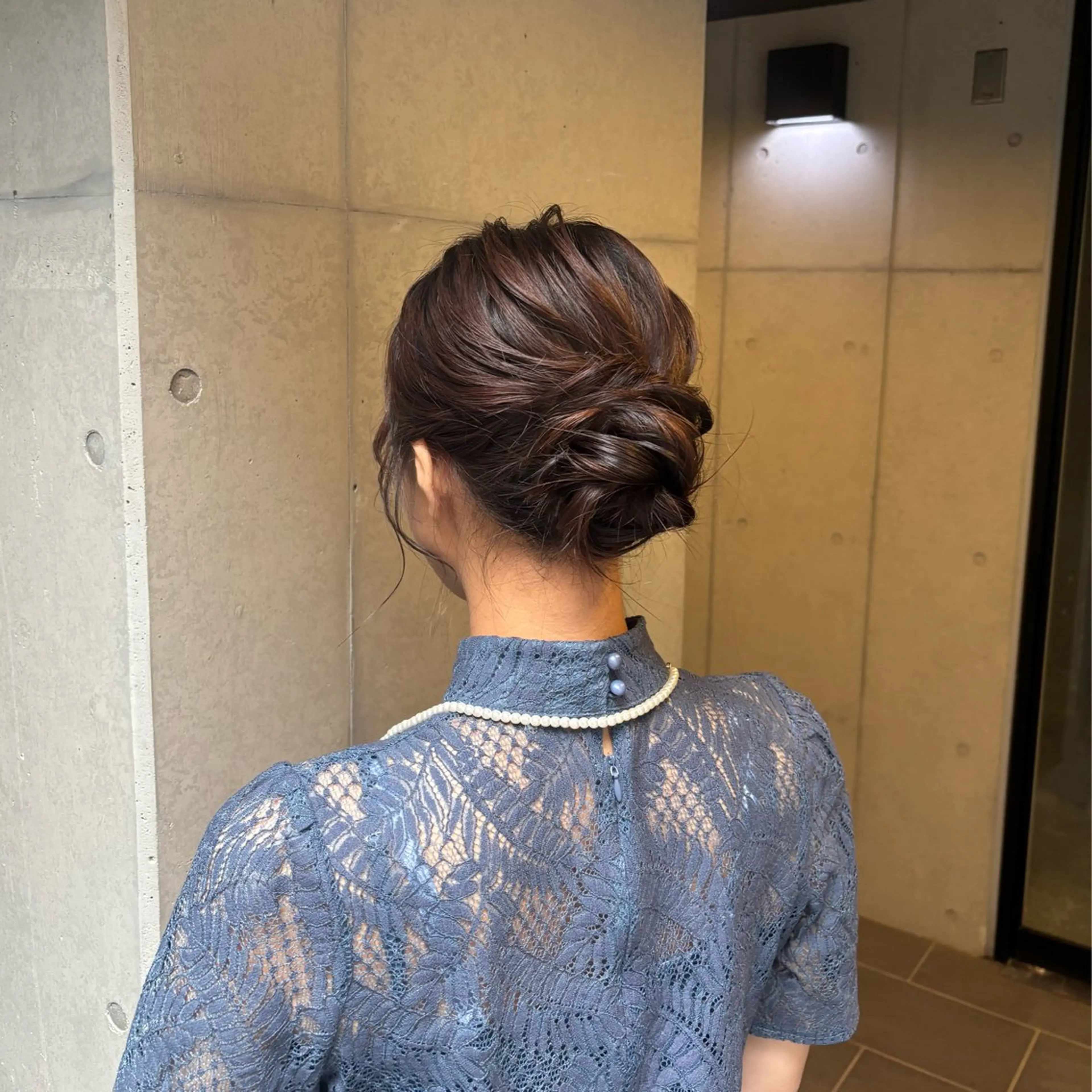 セミロング ヘアセット 〖❁田尻千尋| LEONID❁〗のヘアスタイル