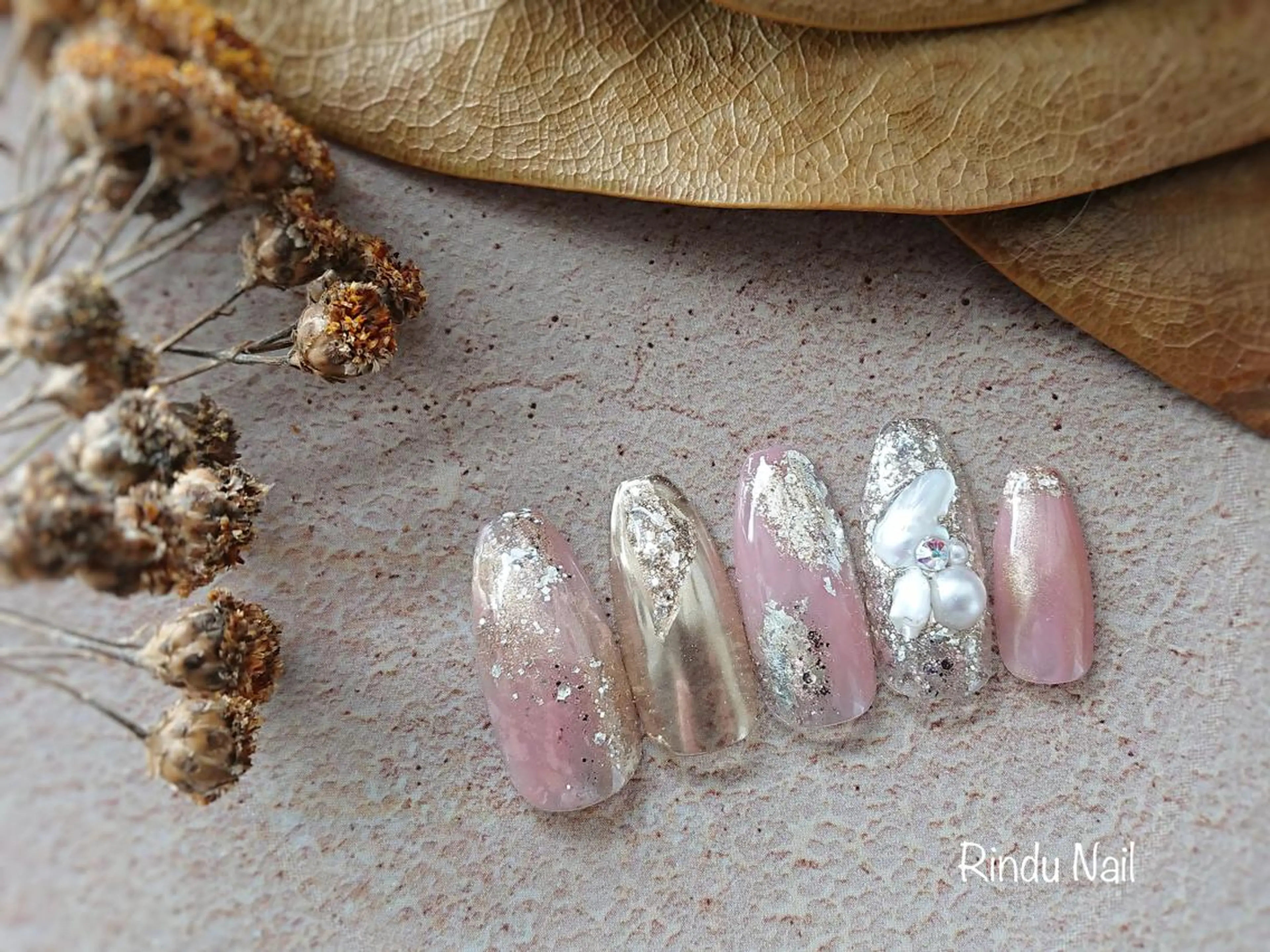 ネイル ニュアンスネイル Rindu Nail 名駅miniのネイルデザイン