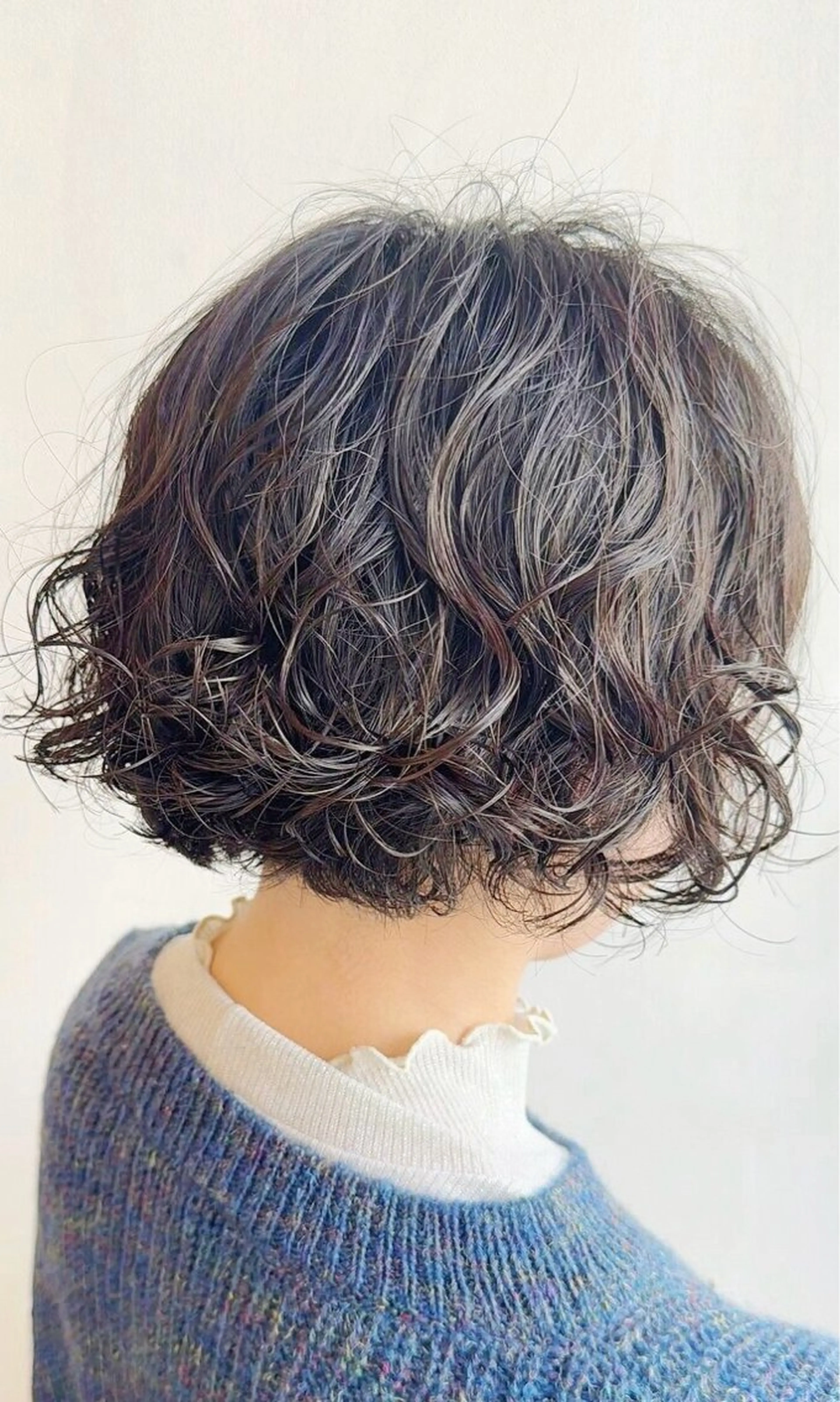 ミディアム パーマ ミディアムパーマ ボブ トリートメント スパイラルパーマ カット トリートメント VANCOUNCIL 松本のヘアスタイル