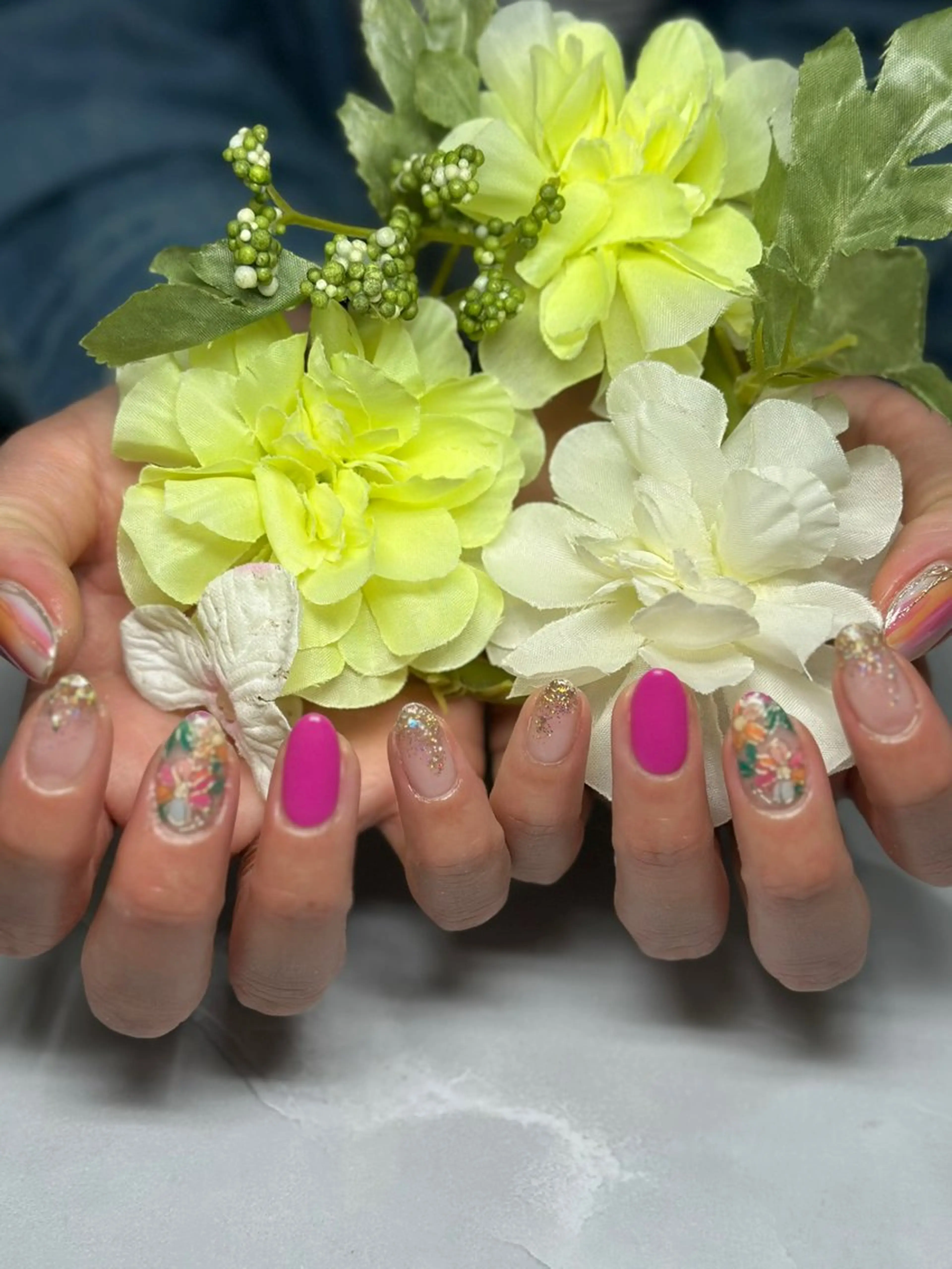 ネイル 持ち込み nyasu nailのネイルデザイン