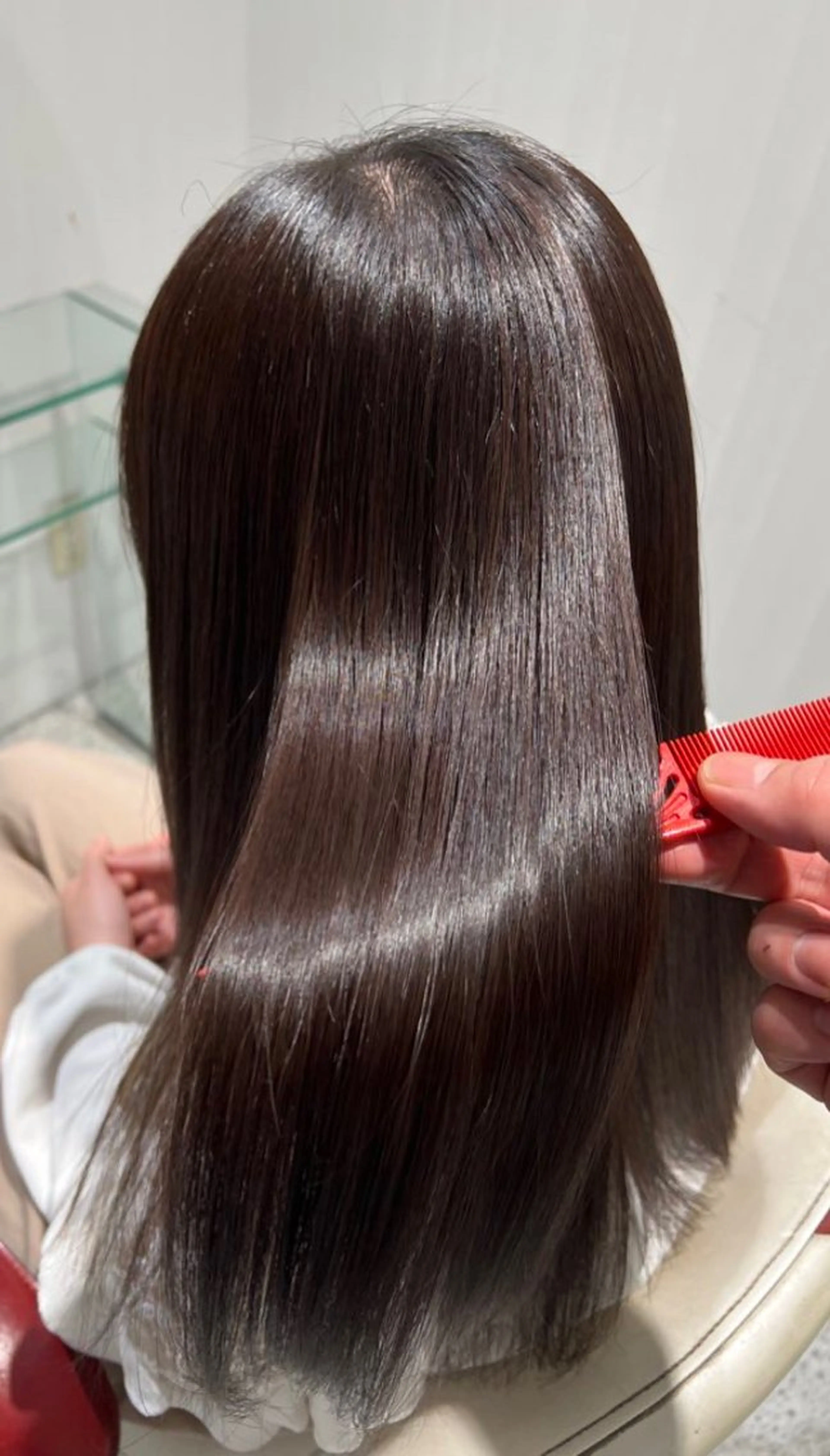 セミロング トリートメント 奈良村 圭吾のヘアスタイル