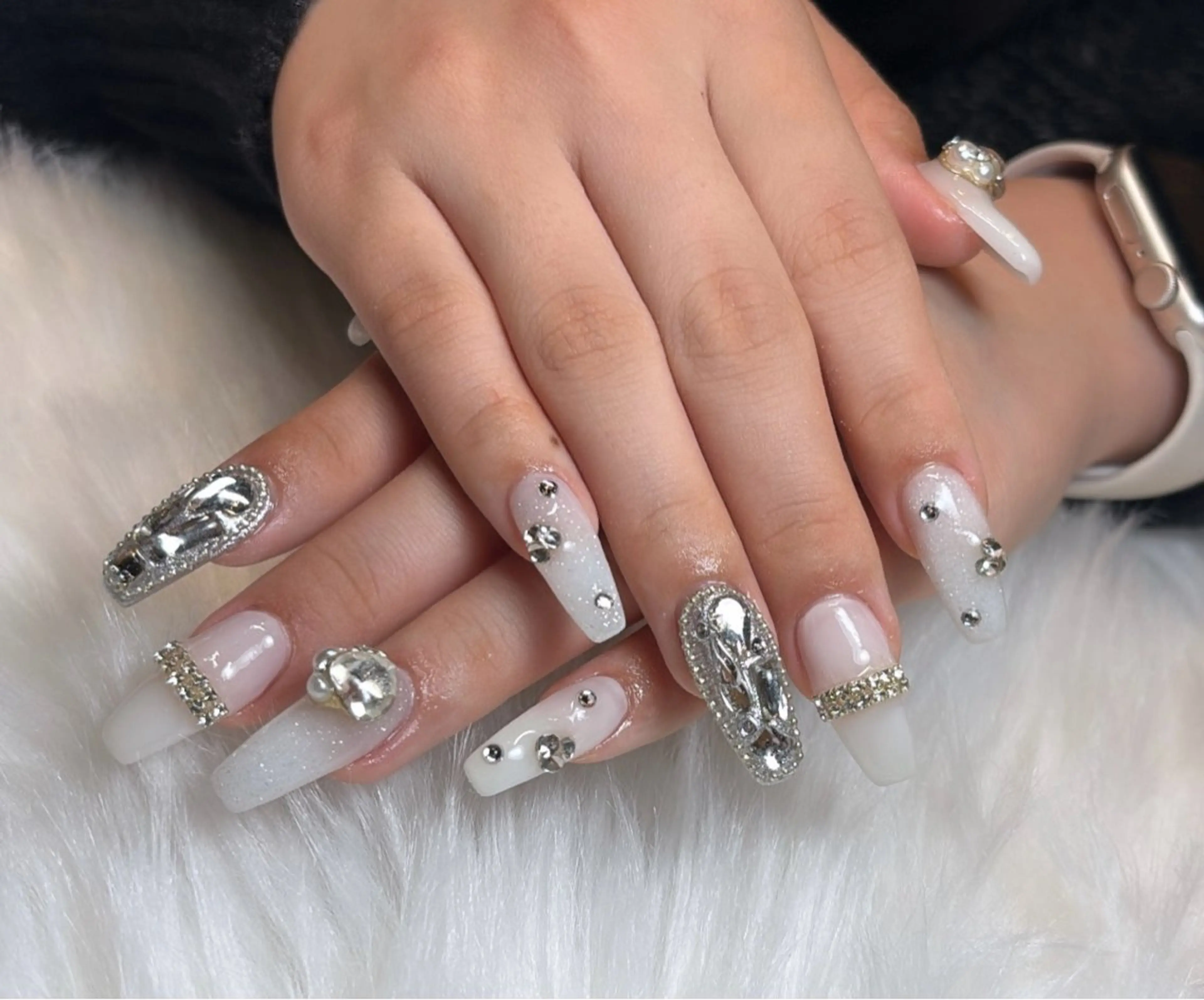 ネイル 🫧yua 🌸🫧のネイルデザイン