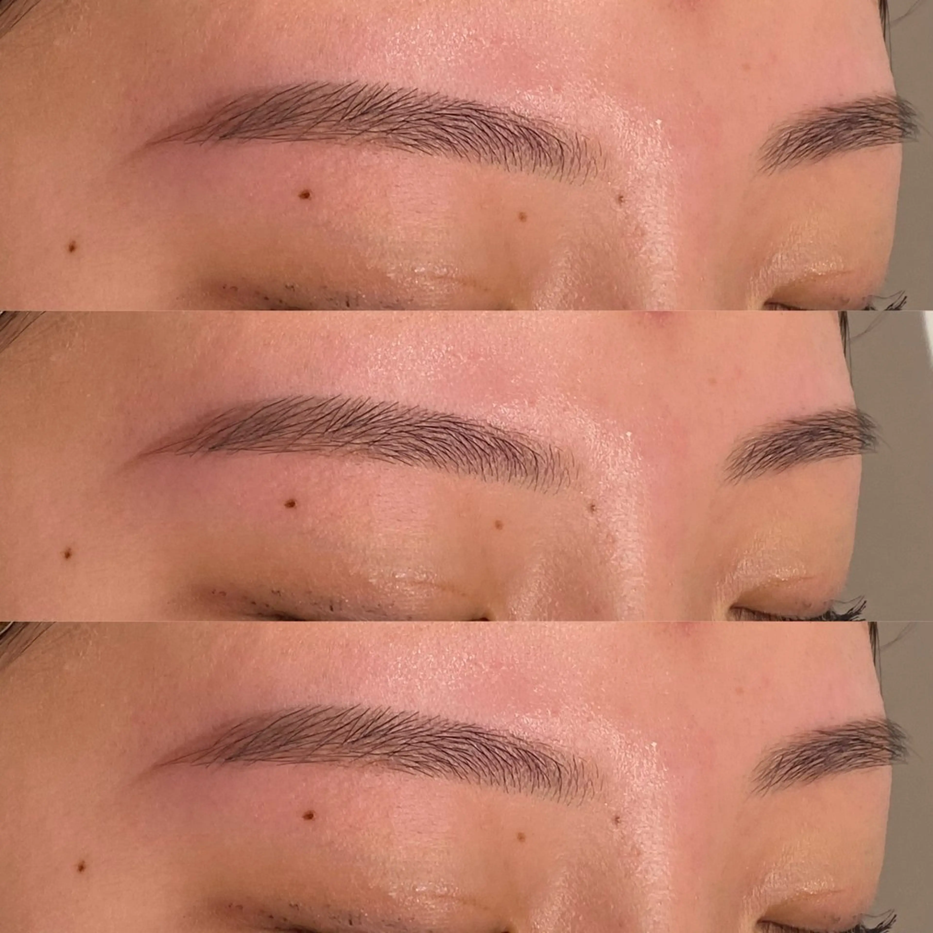 アイブロウ 眉カラー 眉毛ワックス脱毛 西島 雪輝のマツエク・マツパデザイン