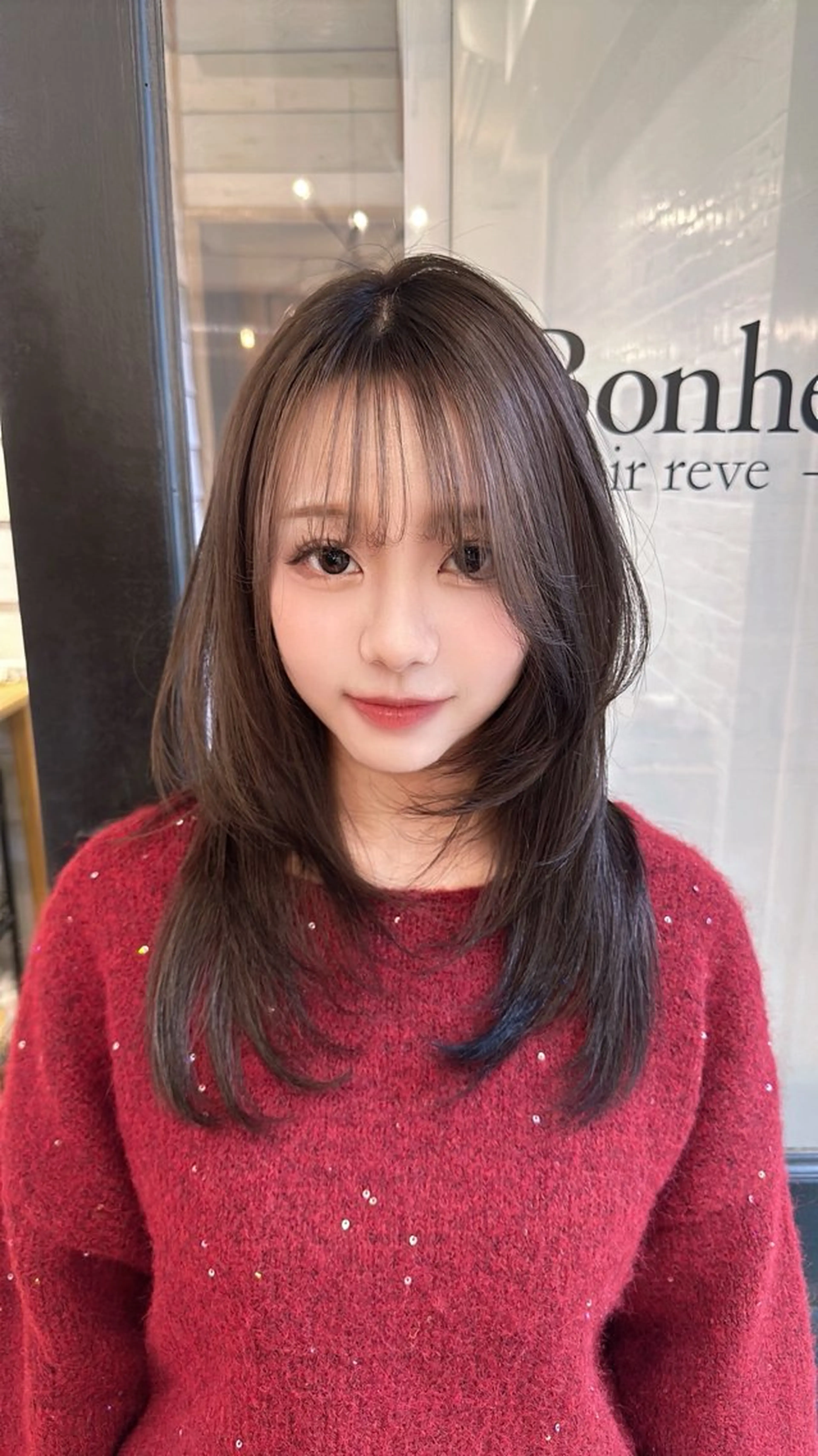 ミディアム La bonheur hair reve 池袋店所属・🐈‍⬛ マナカ🐈‍⬛のヘアスタイル
