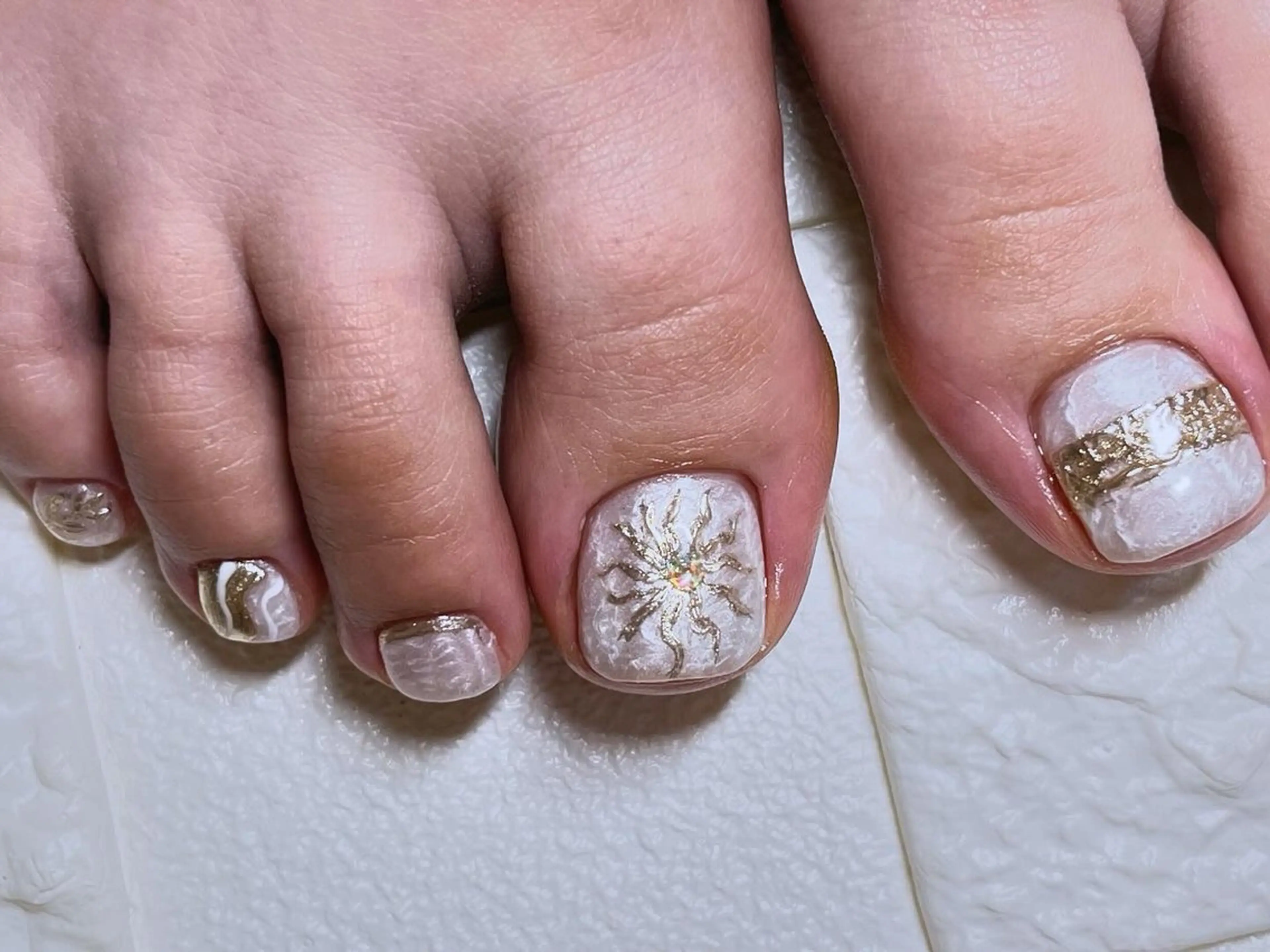 ネイル フットネイル まり りぃ〜んのネイルデザイン