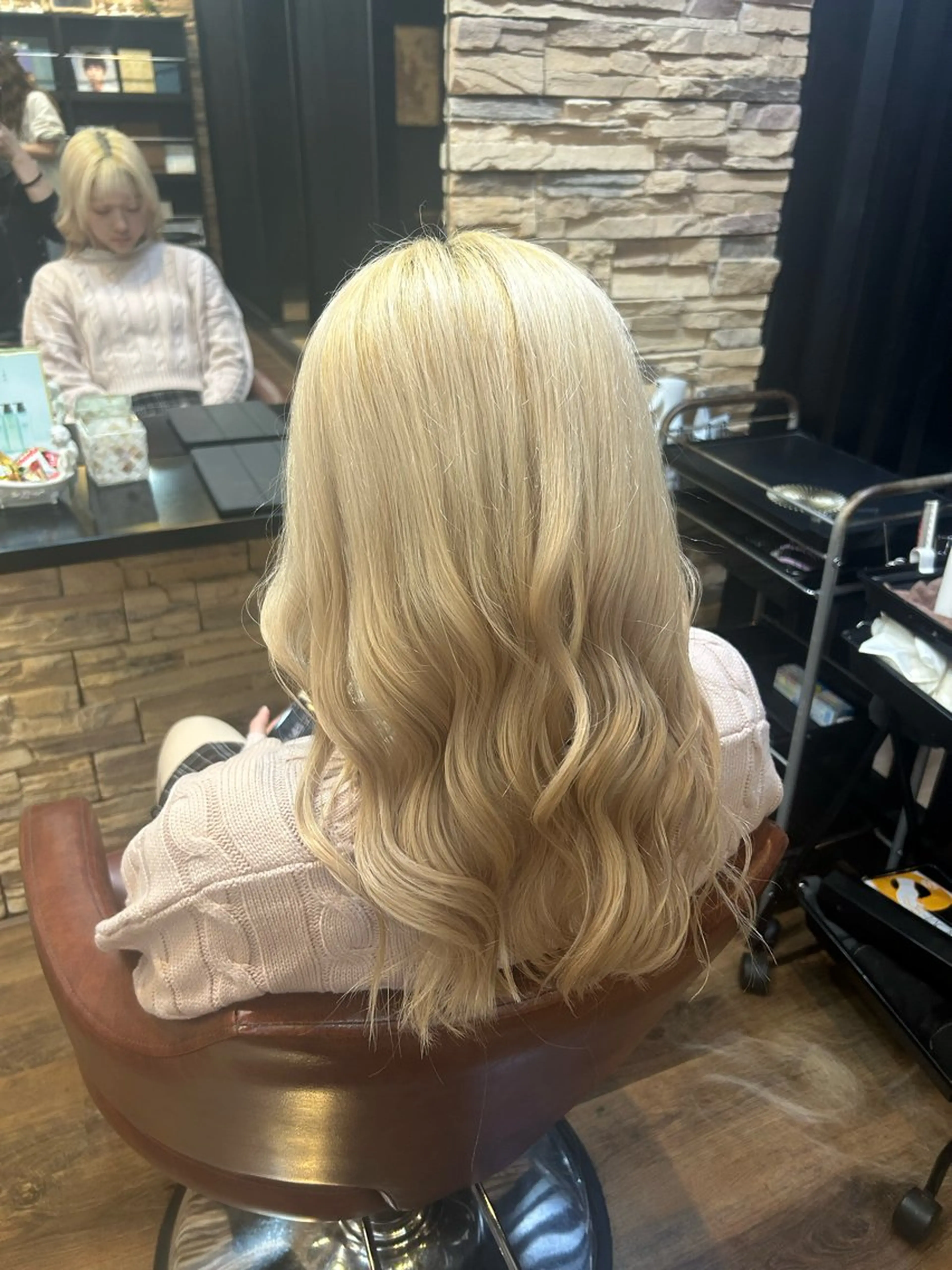 ロング カット ヘアカラー トリートメント 【ブリーチモデル募集 】サキ🫧のヘアスタイル