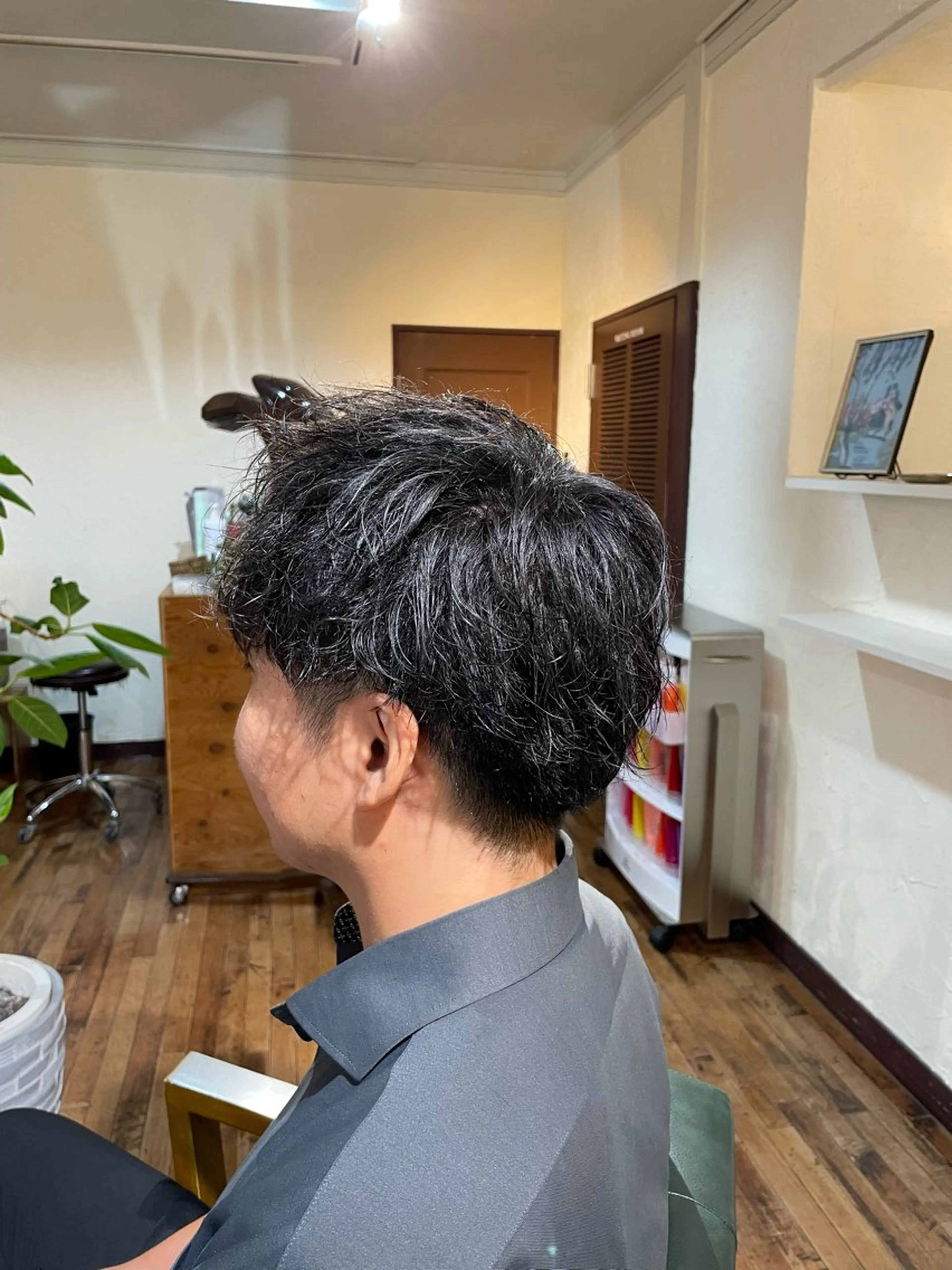 ショート メンズ 西岡 勇人のヘアスタイル