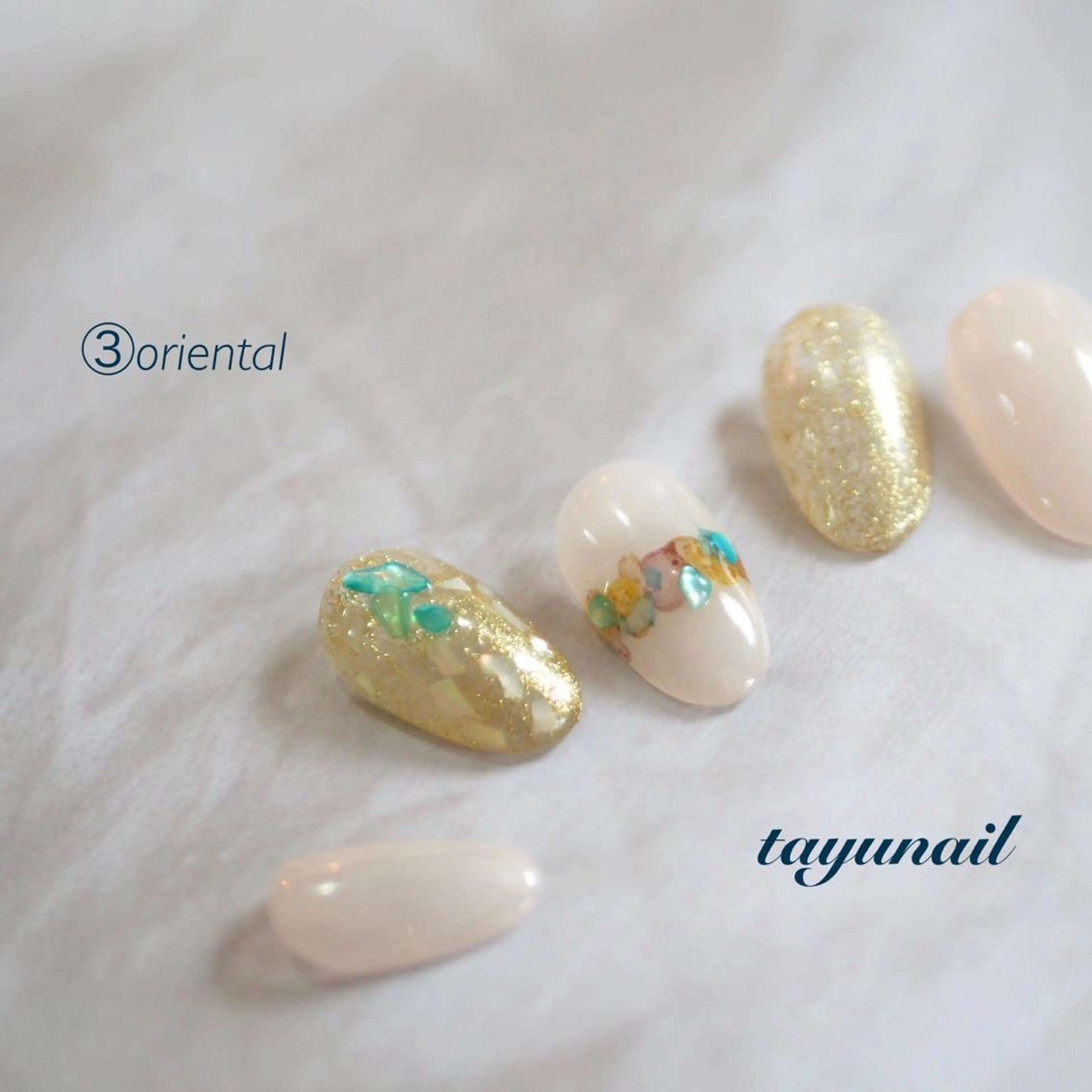 ネイル アートネイル ブルー フットネイル ジェルネイル キラキラネイル ネイルサロン・ネイルスクール たゆnail所属・ネイルサロン 【たゆnail】のネイルデザイン