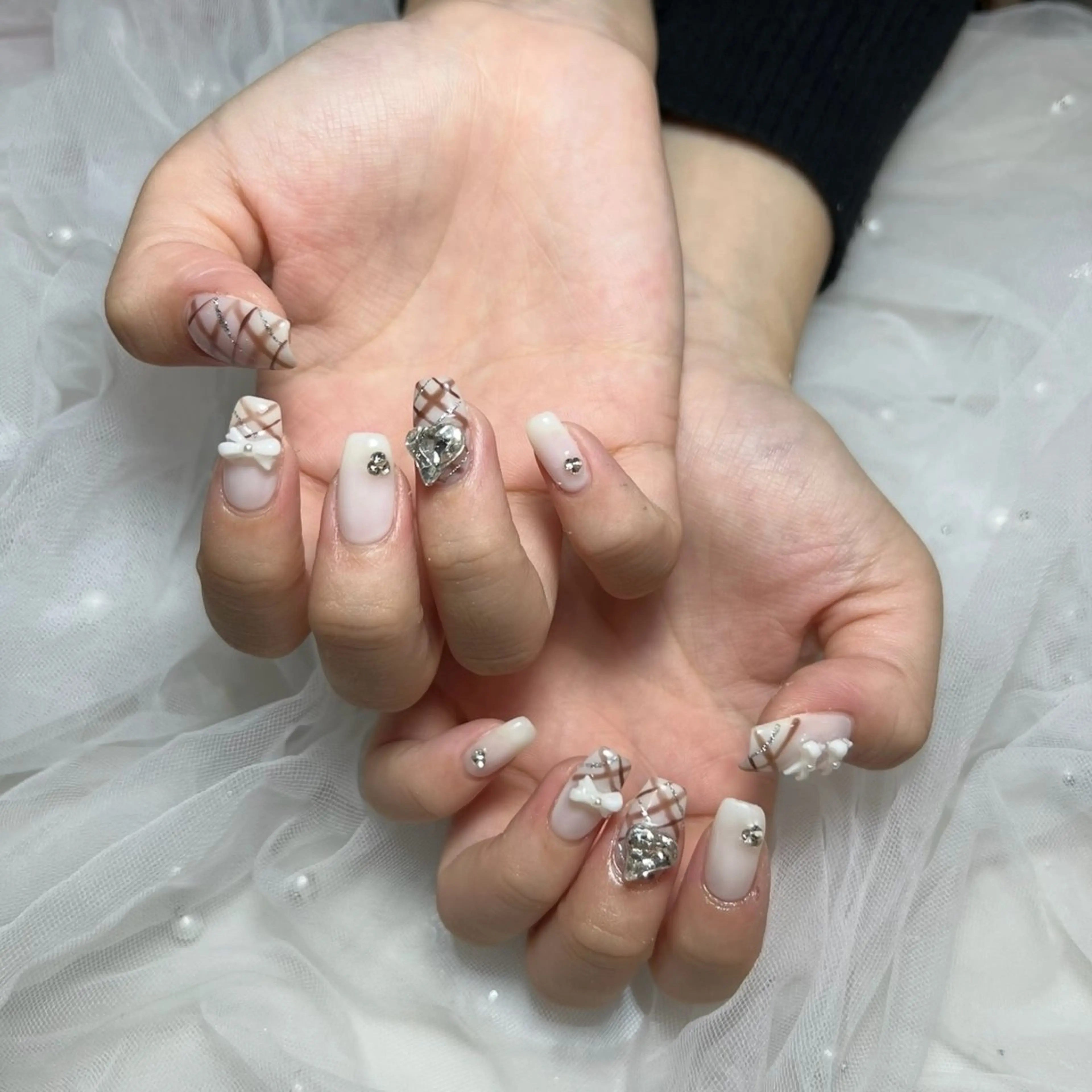 ネイル 長さ出し ハンドネイル You&Me IROHAのネイルデザイン