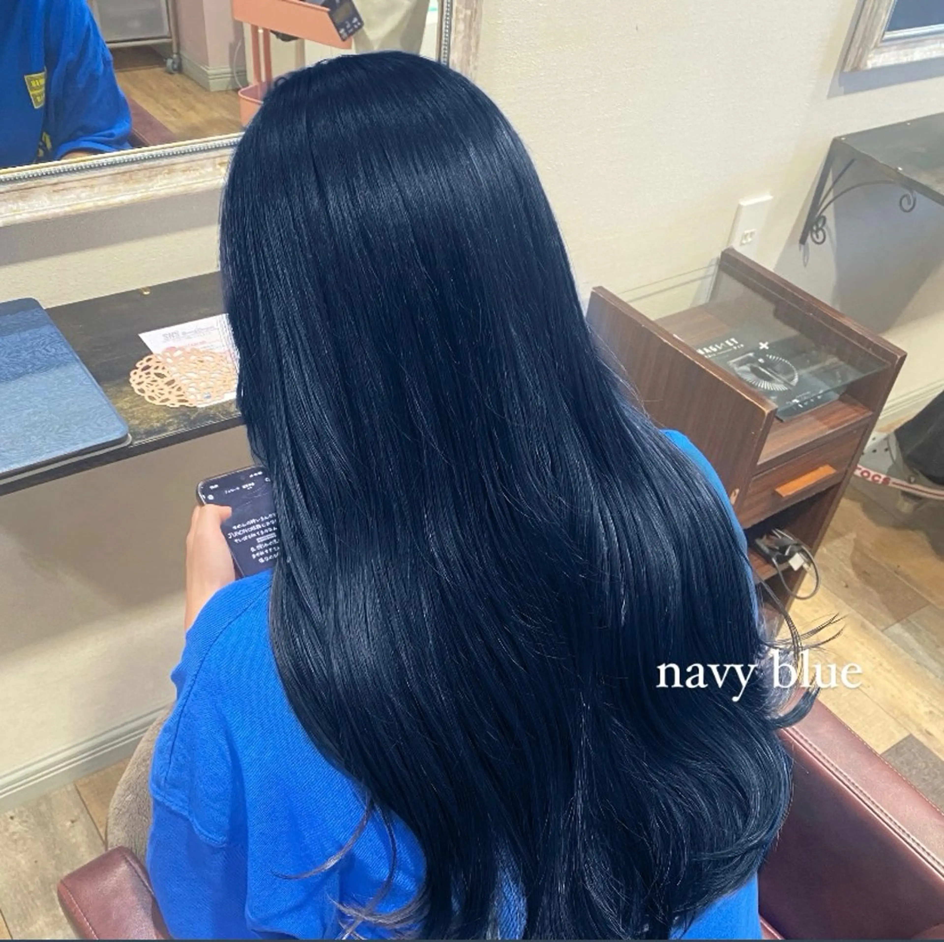 ロング カラー あいさ🤍ムラ無しカ ラー🤍のヘアスタイル