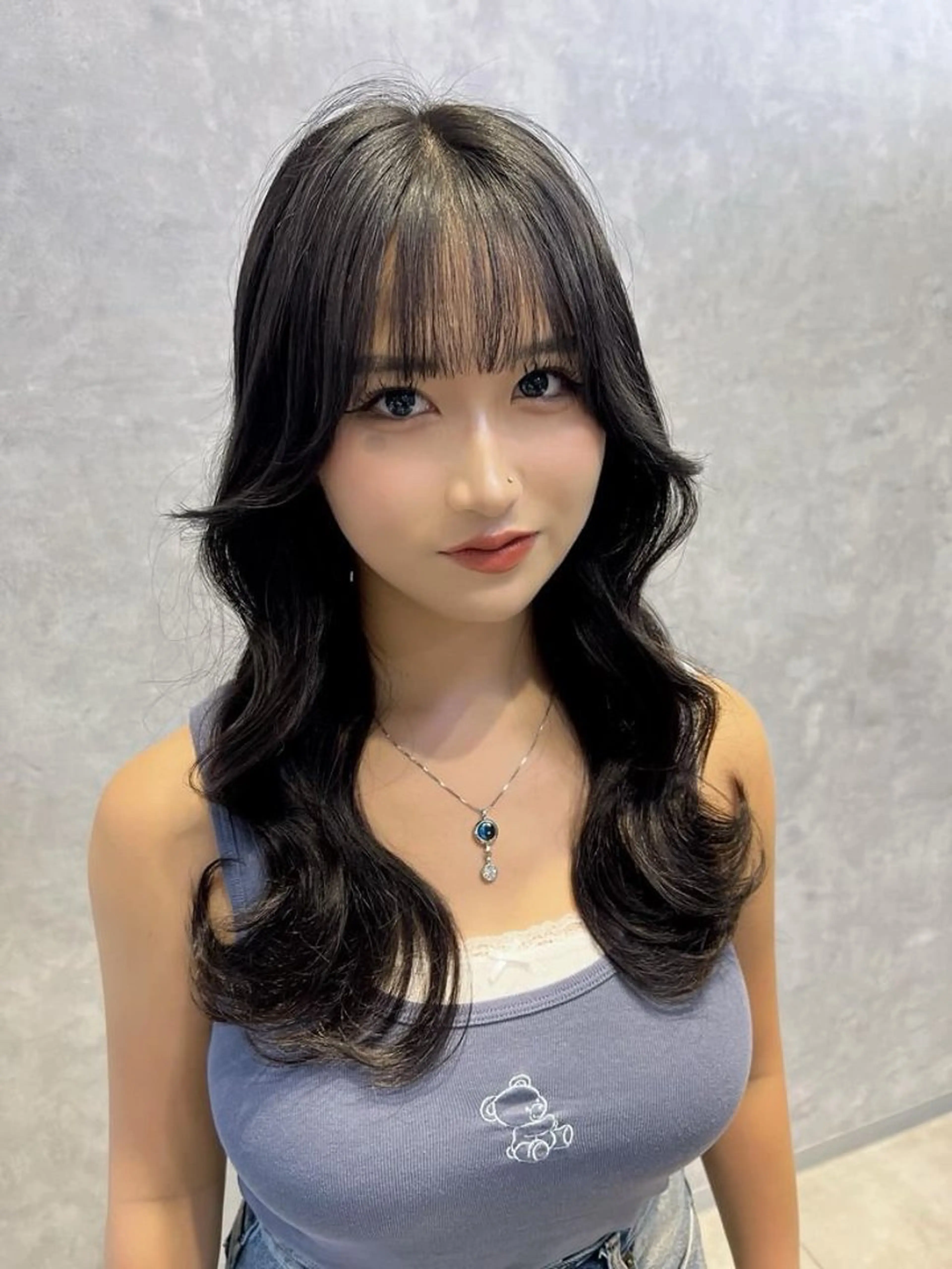 ロング fi-ne原宿所属・プルエクモデル売り 上げNo.1🎀ねねのヘアスタイル