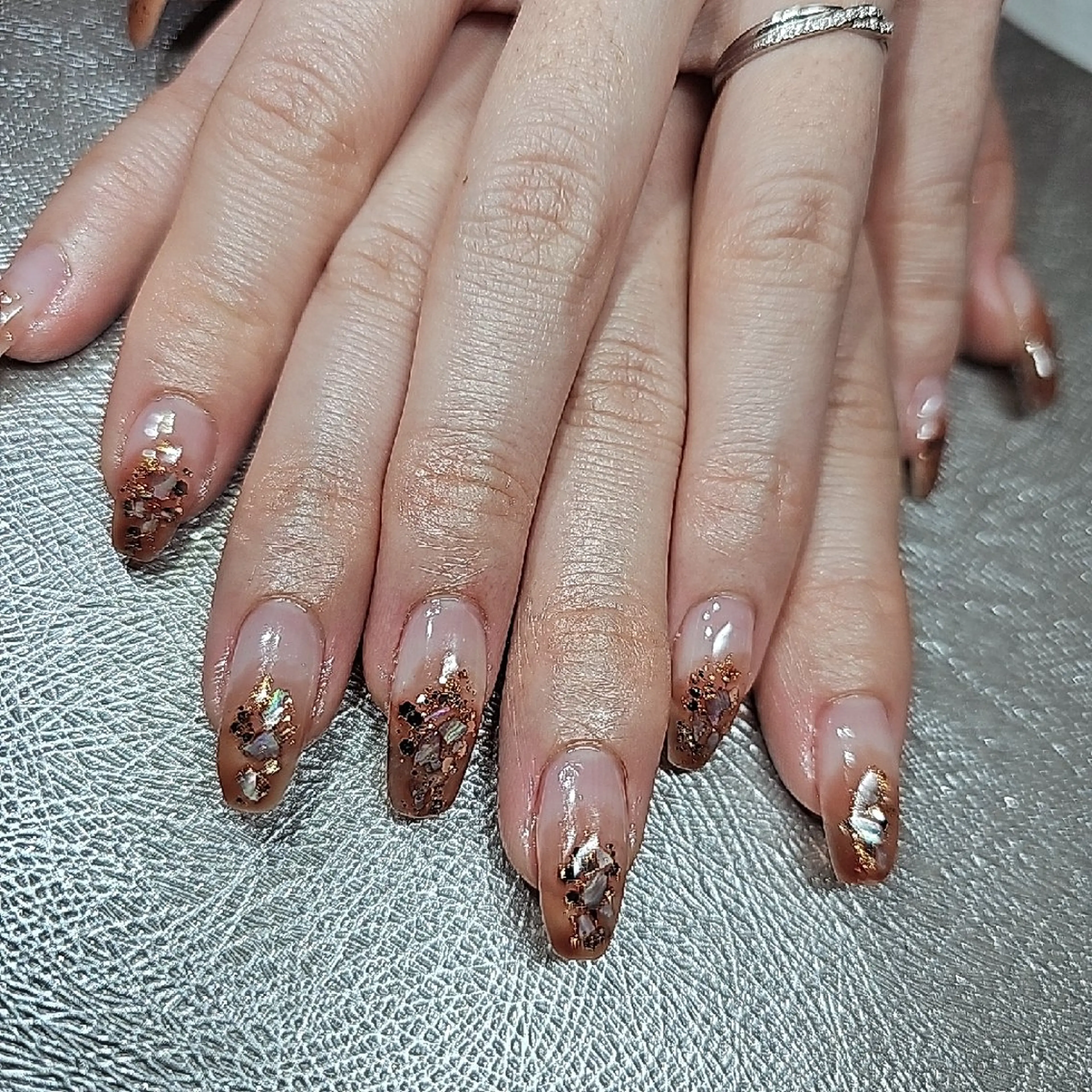 ネイル ラメ(グリッター) ニュアンスネイル salon de Princess所属・salon de  Princessのネイルデザイン