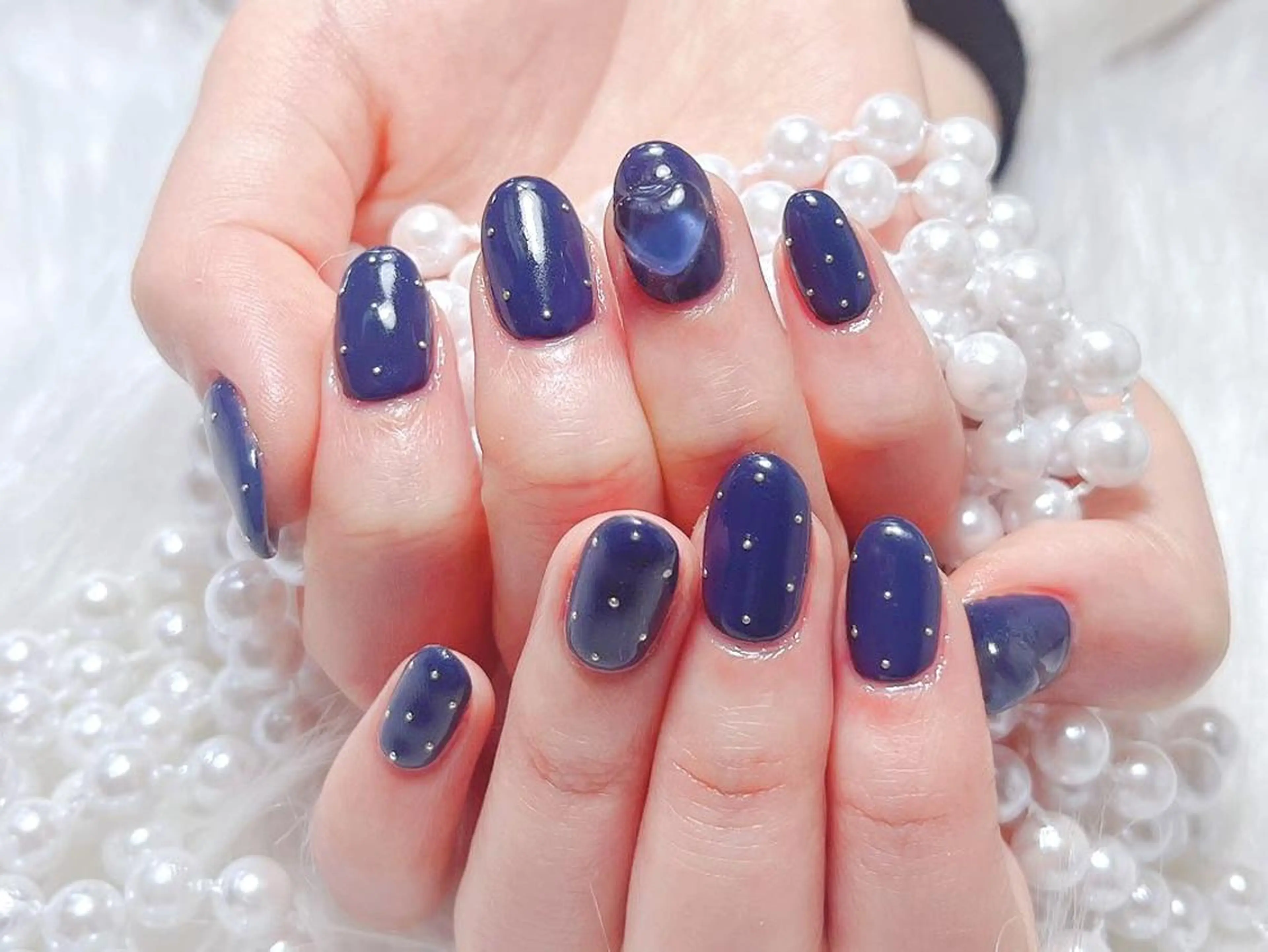 ネイル yui 💜のネイルデザイン