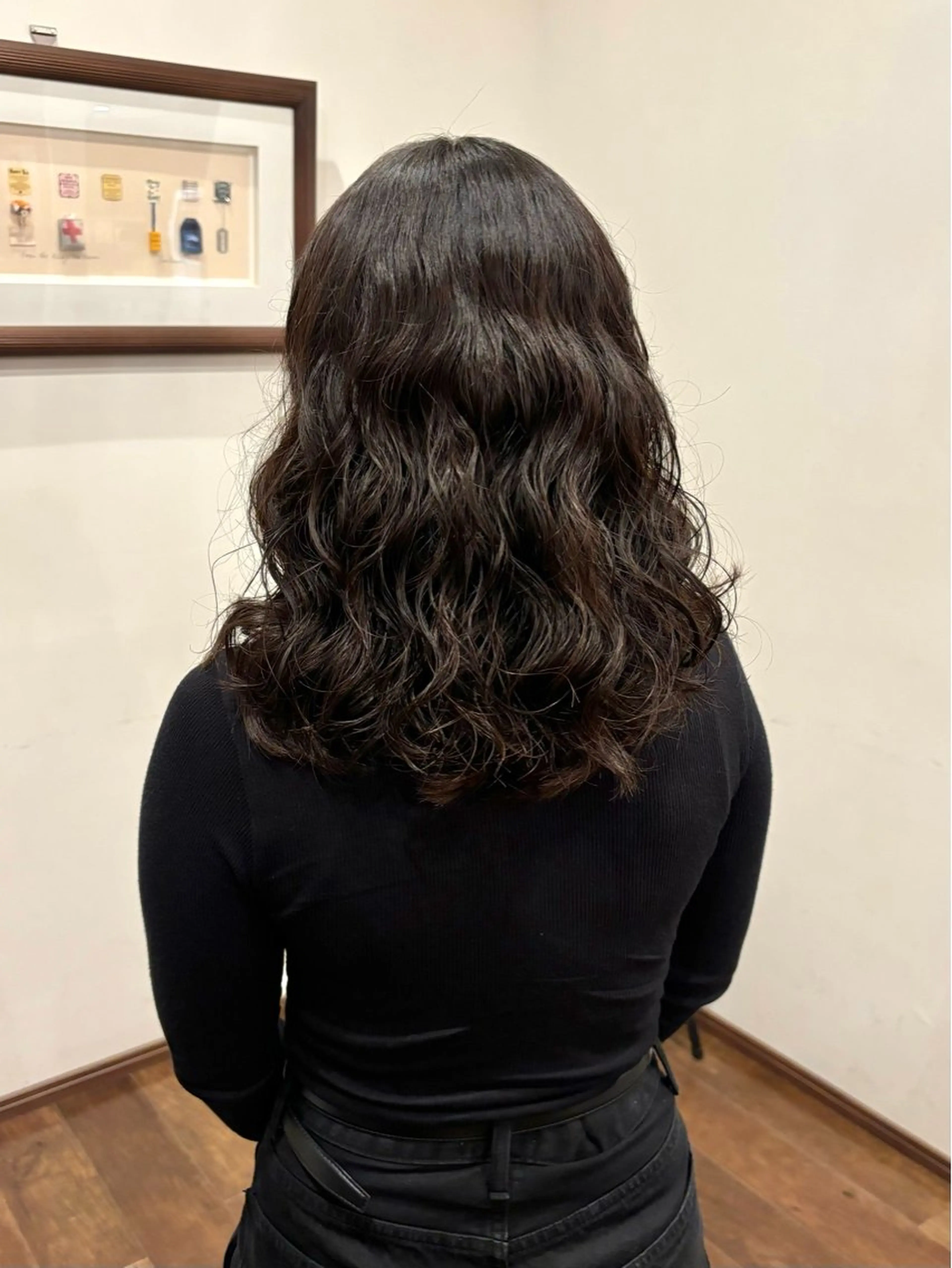 パーマ 杉本 舞のヘアスタイル